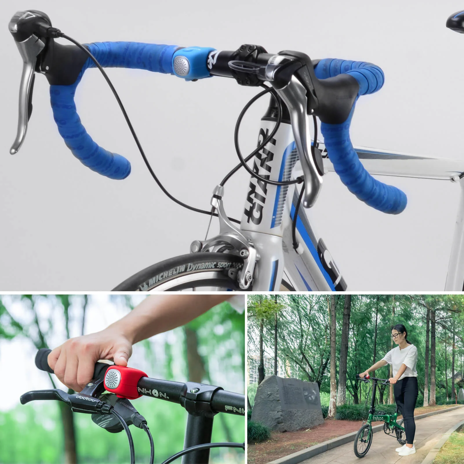 Electronic Bike Horn 90dB Rainproof Elastic Silicone Bike Bell - Image 21
