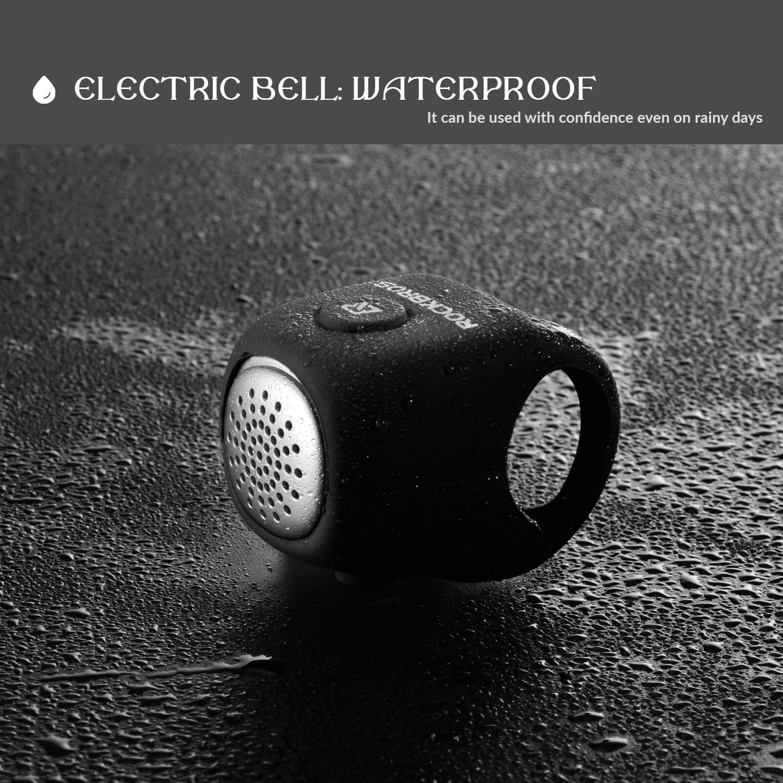 Electronic Bike Horn 90dB Rainproof Elastic Silicone Bike Bell - Image 4