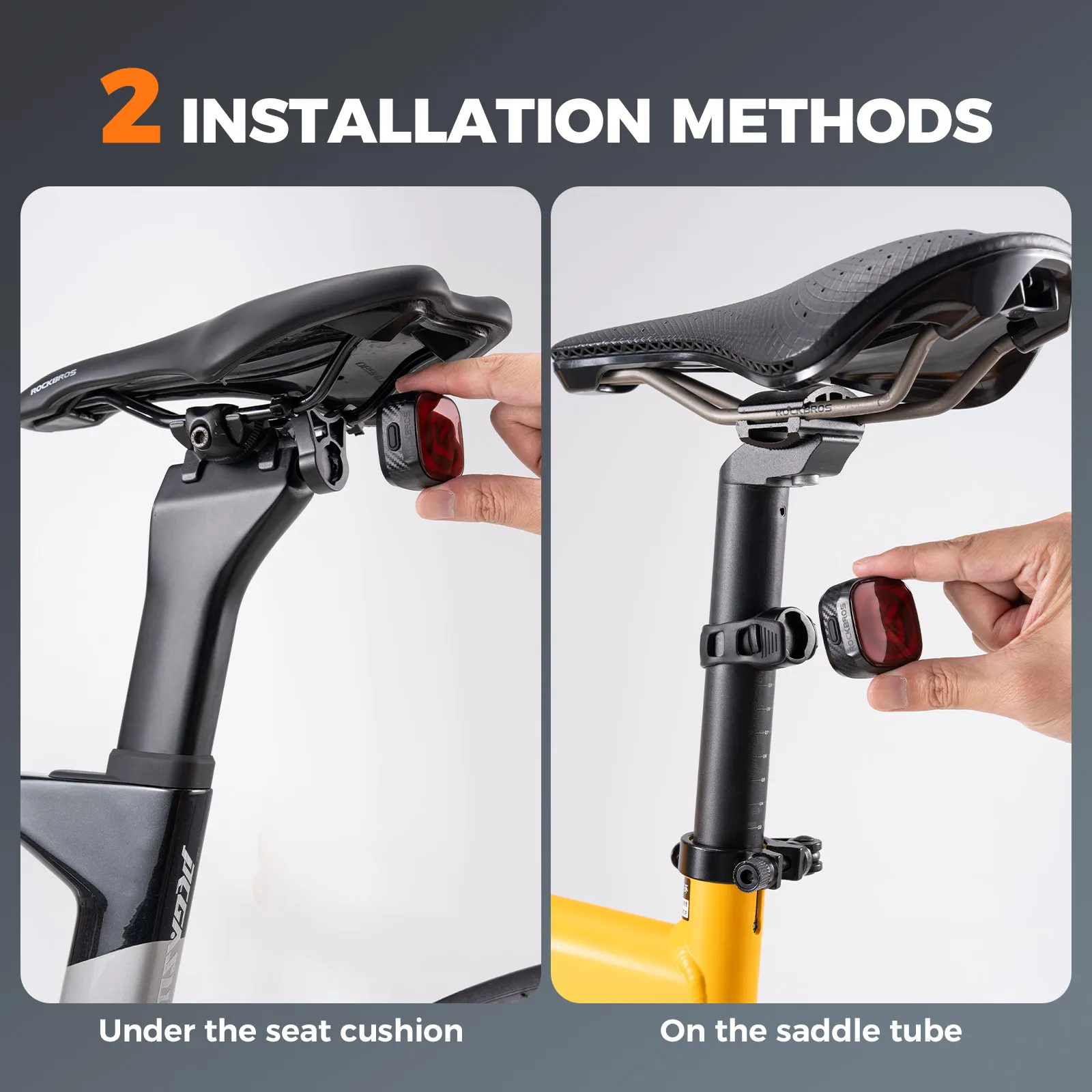 Emoji LED Smart Bike Tail Light Q2MAX - Image 19