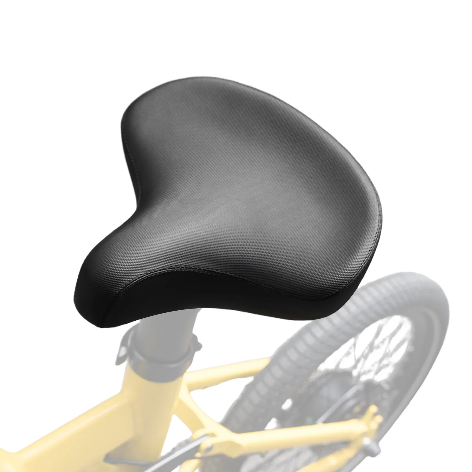 Extra Wide Bike Saddle with Shock Absorption ComfortMax