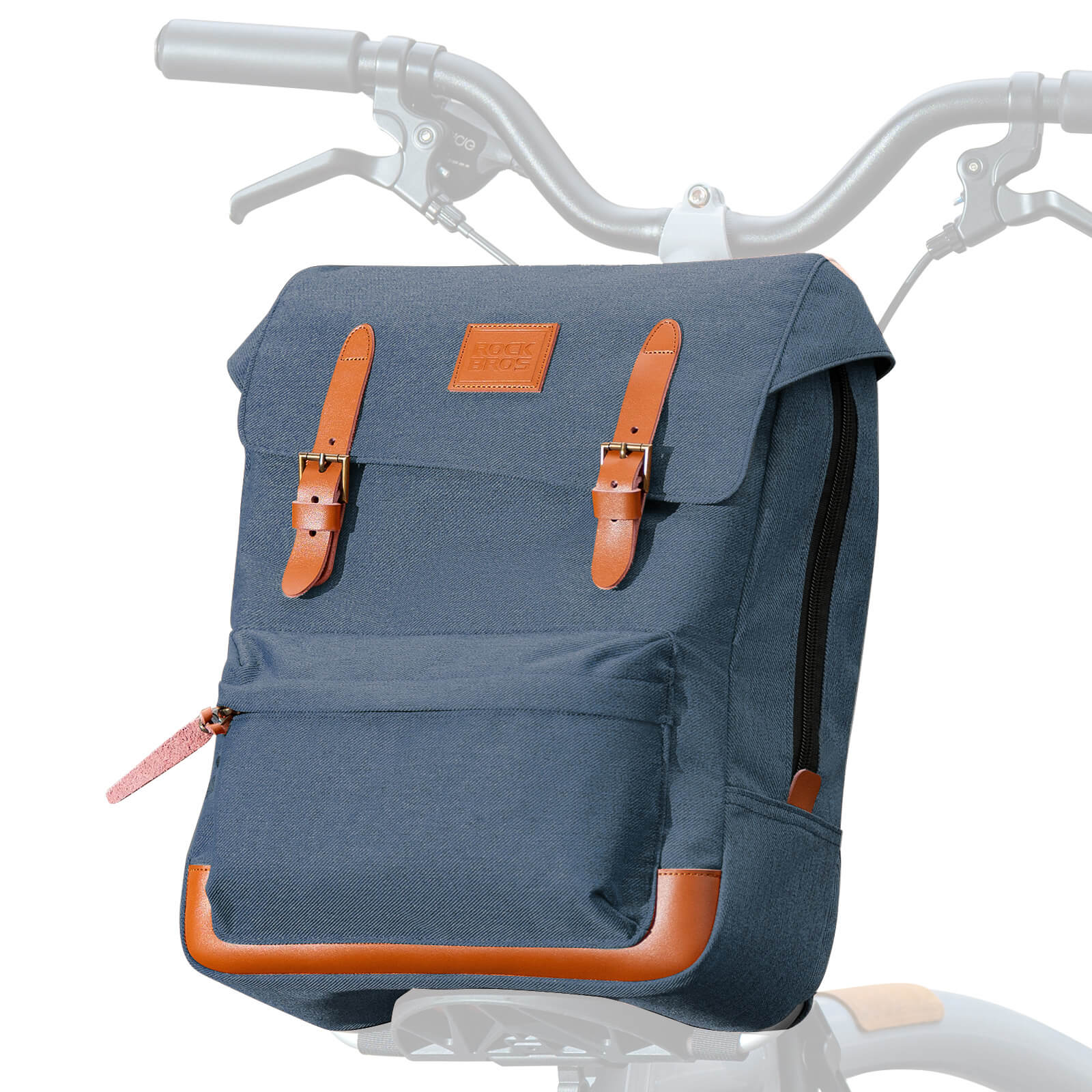 Fashion Vintage Folding Bike Handlebar Bag - Image 4