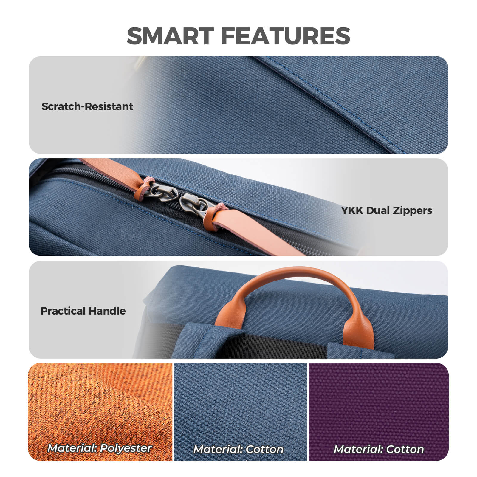 Fashion Vintage Folding Bike Handlebar Bag - Image 5