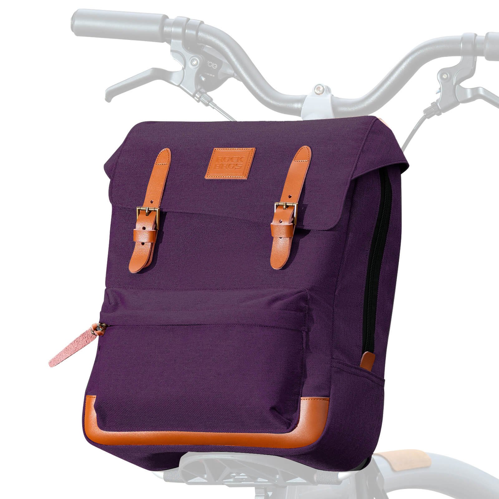 Fashion Vintage Folding Bike Handlebar Bag - Image 8