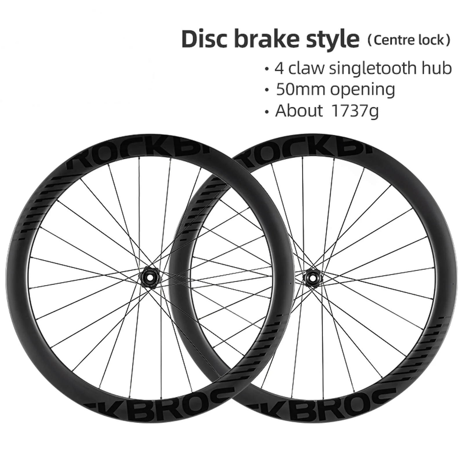 FlameWind Carbon Fiber Disc Rim Brake Wheelsets 38/50/65mm - Image 17
