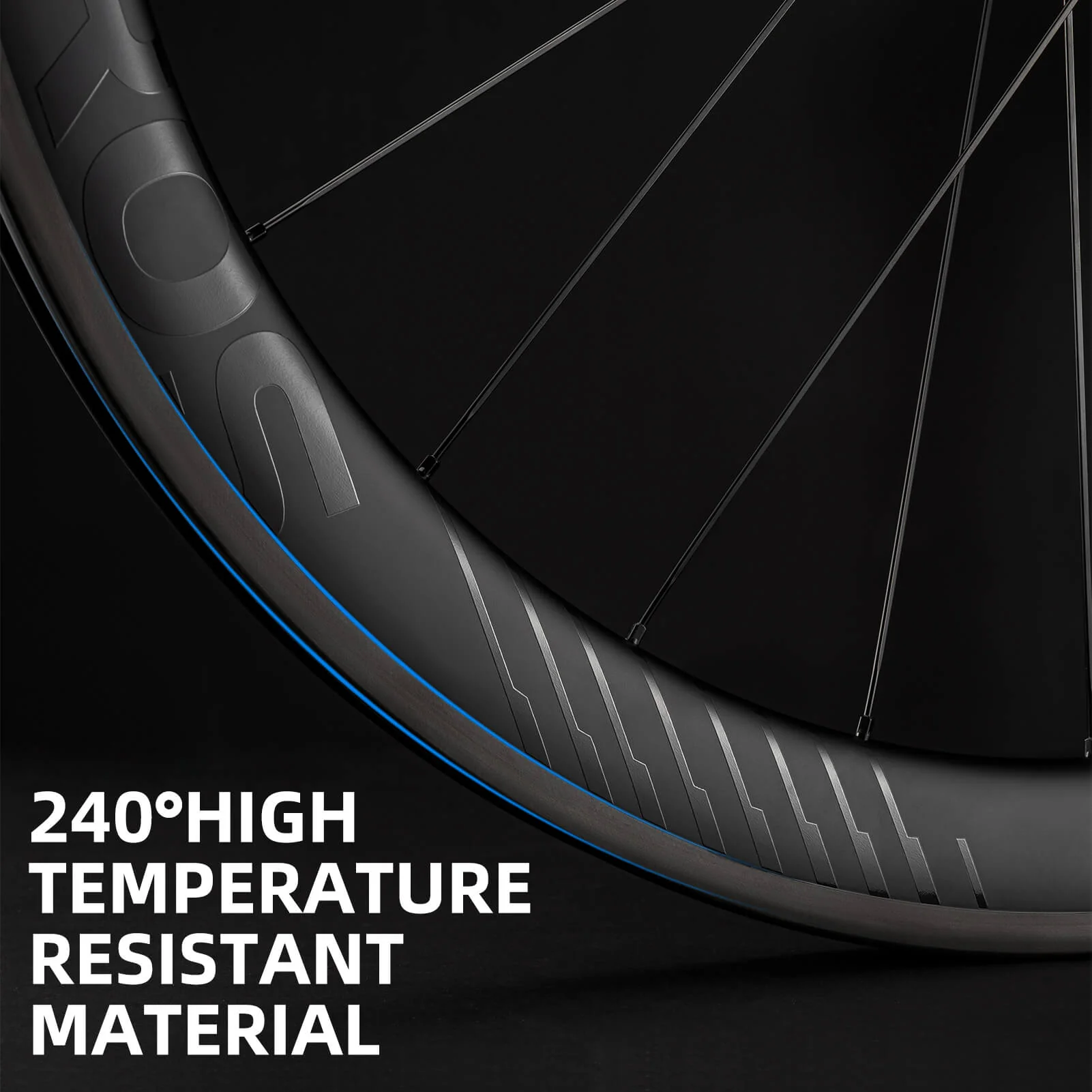 FlameWind Carbon Fiber Disc Rim Brake Wheelsets 38/50/65mm - Image 22