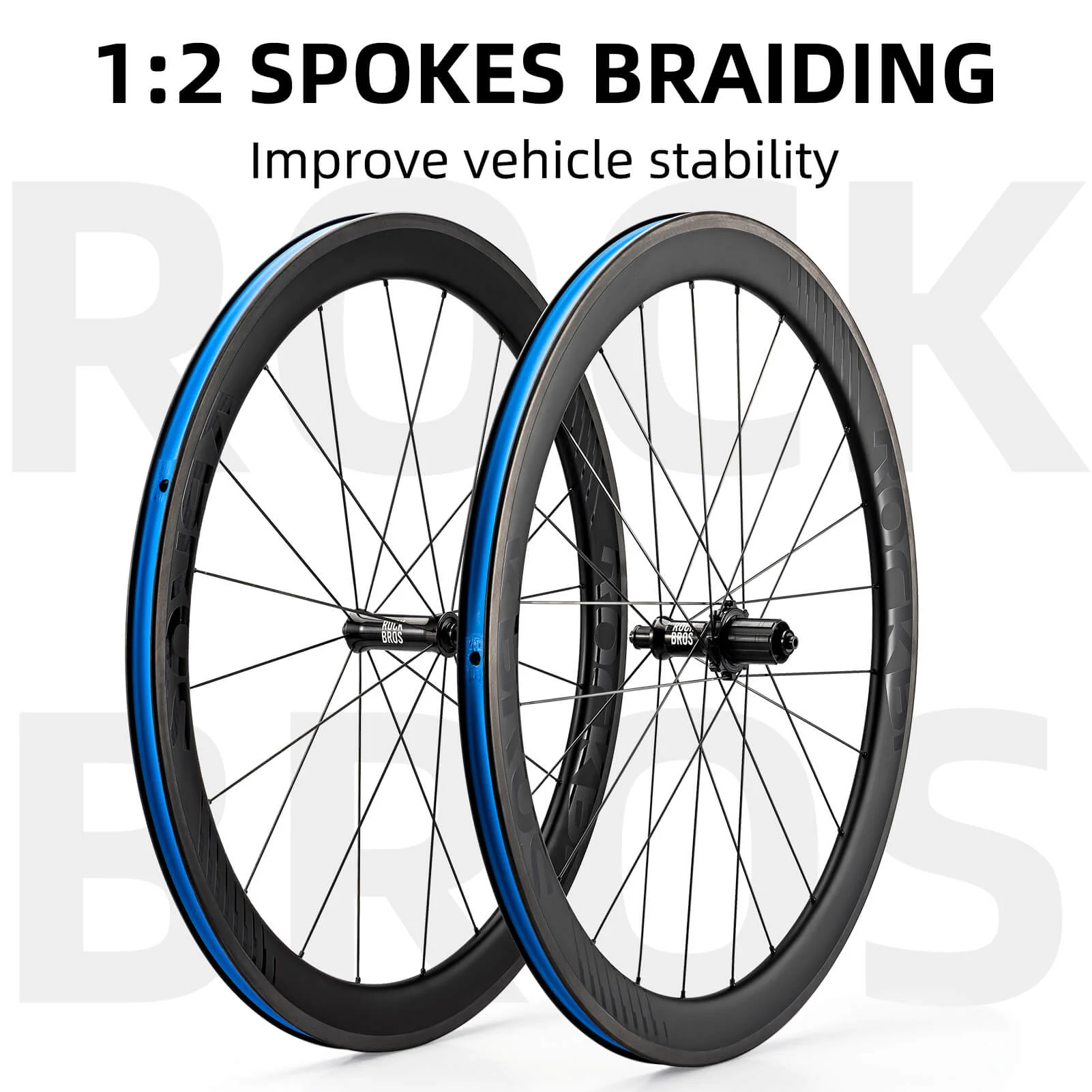 FlameWind Carbon Fiber Disc Rim Brake Wheelsets 38/50/65mm - Image 28