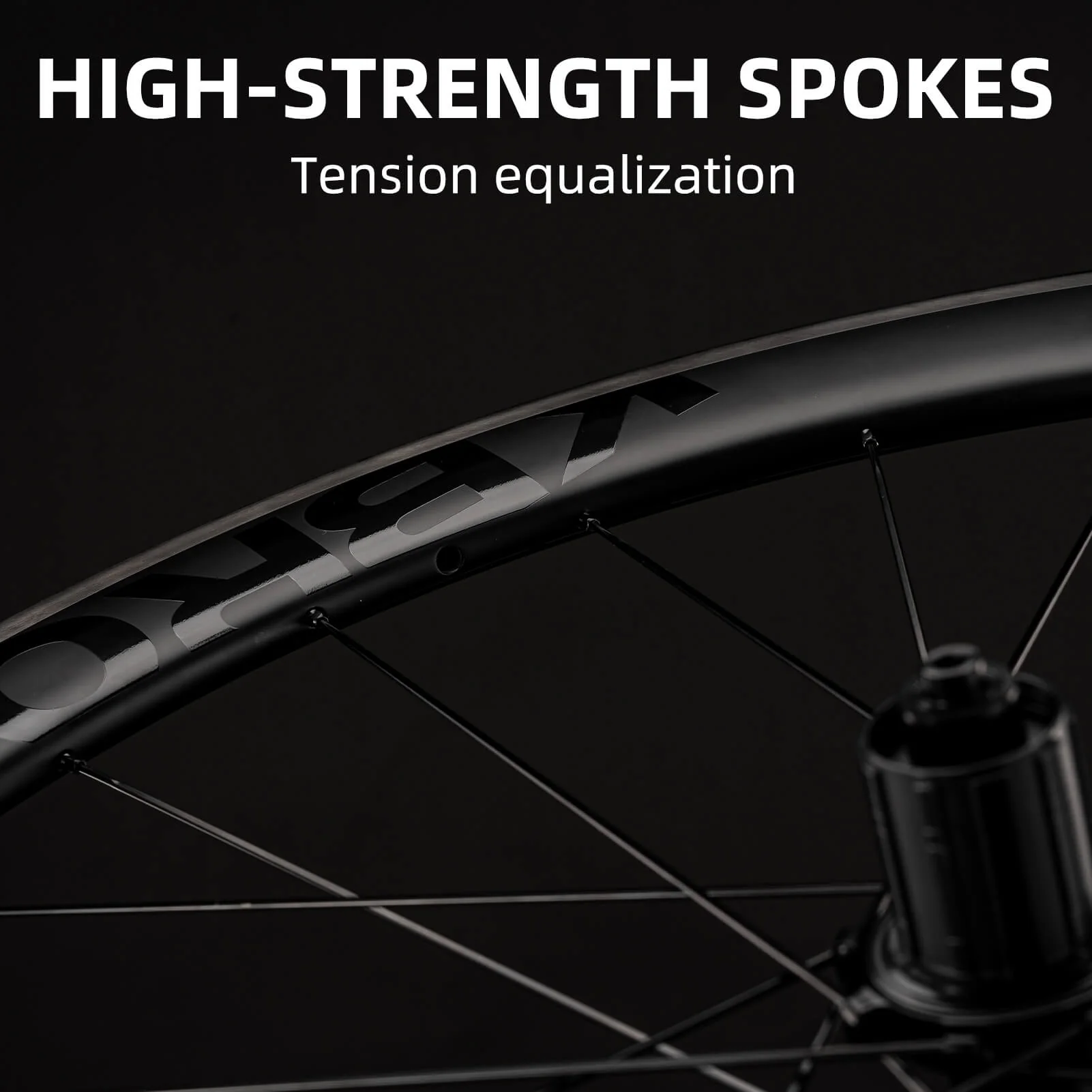 FlameWind Carbon Fiber Disc Rim Brake Wheelsets 38/50/65mm - Image 5