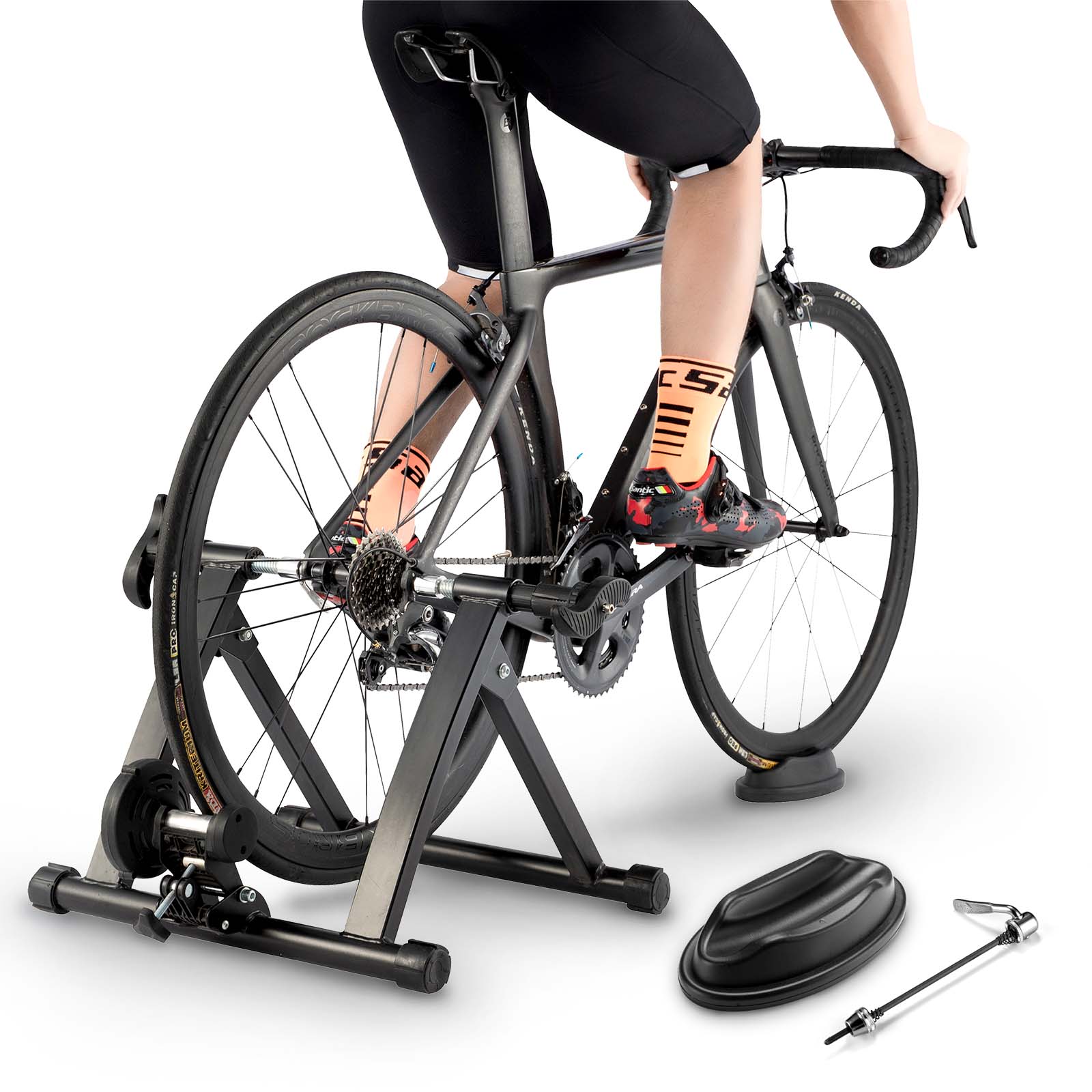 Foldable Bike Trainer Stand for Indoor Cycling Exercise - Image 20