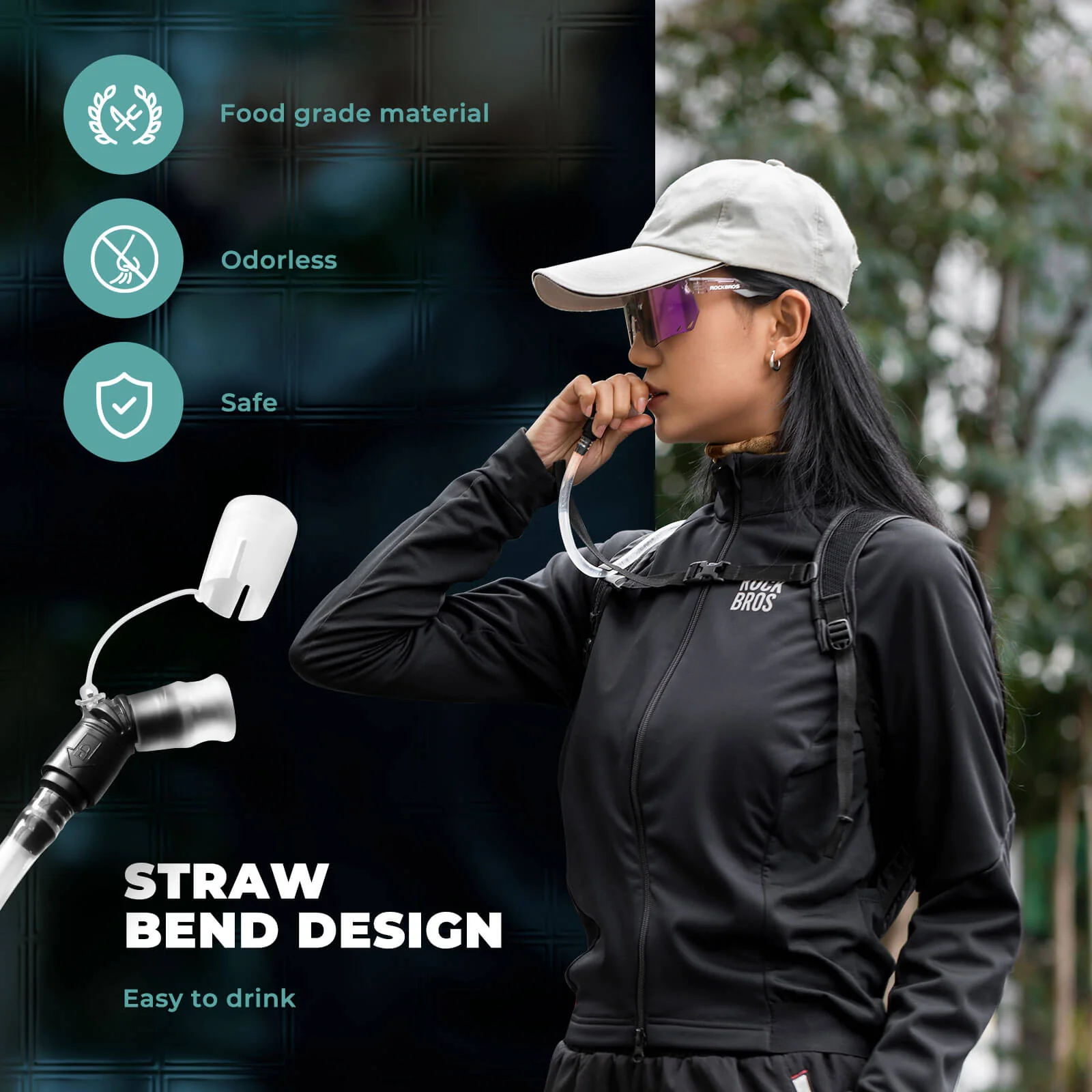 Foldable Hydration Bladder for Outdoor Sports 2L - Image 3