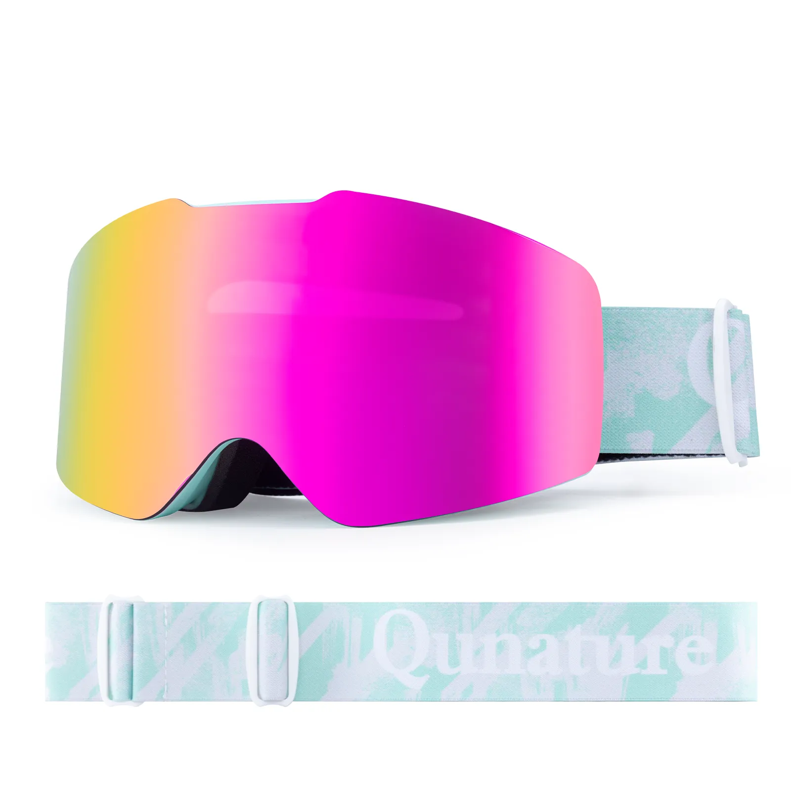 Frameless Wide Vision Ski Goggles Anti-Fog UV400 - Image 8