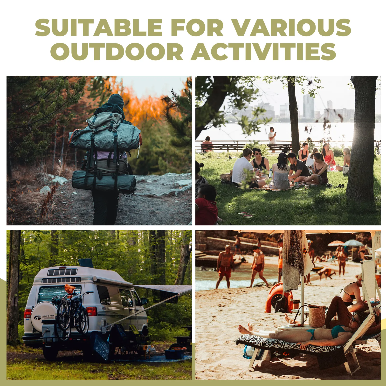 GlowCamp Outdoor Folding Chair Easy Carry - Image 8