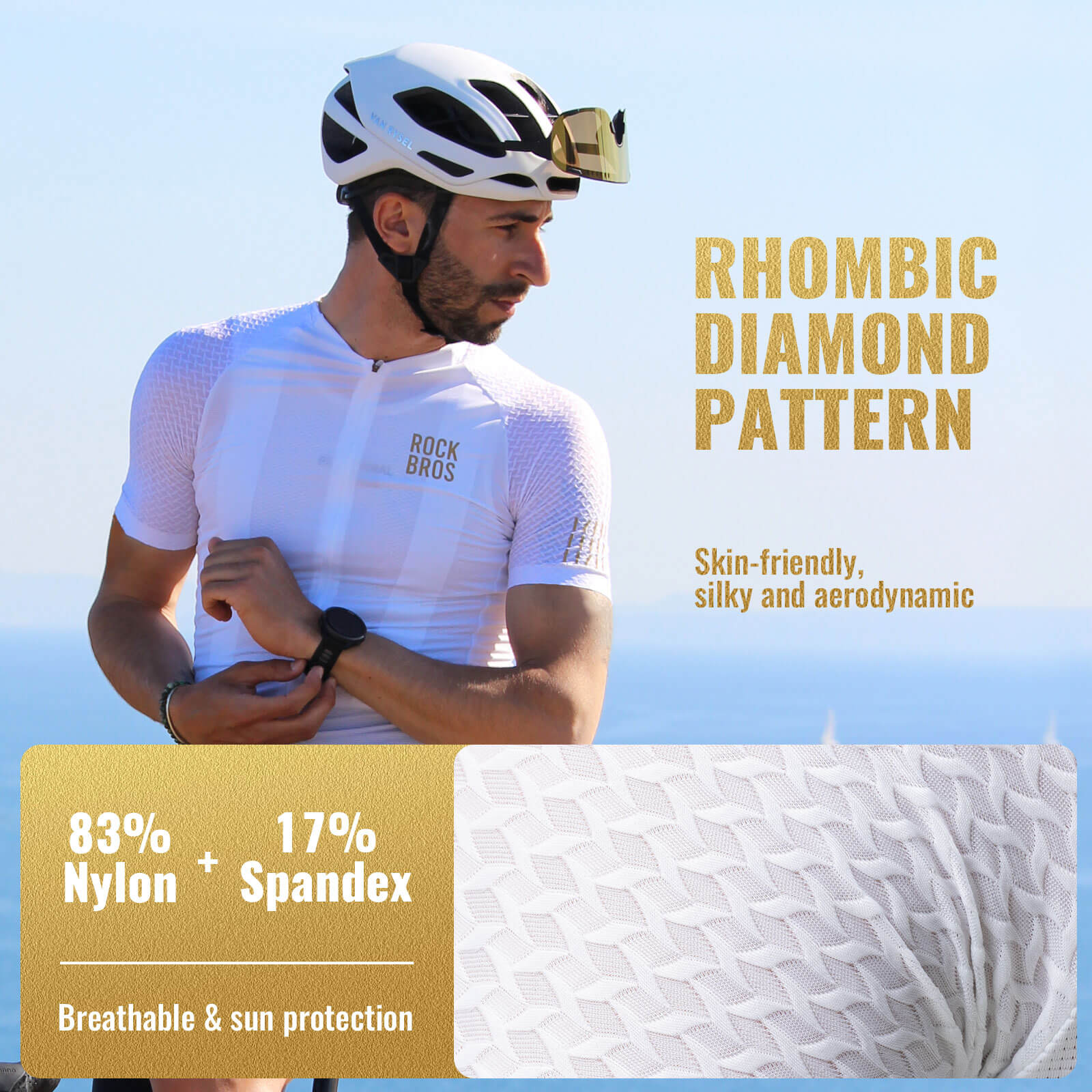 Gold Series Short-Sleeve Cycling Jersey - Image 13