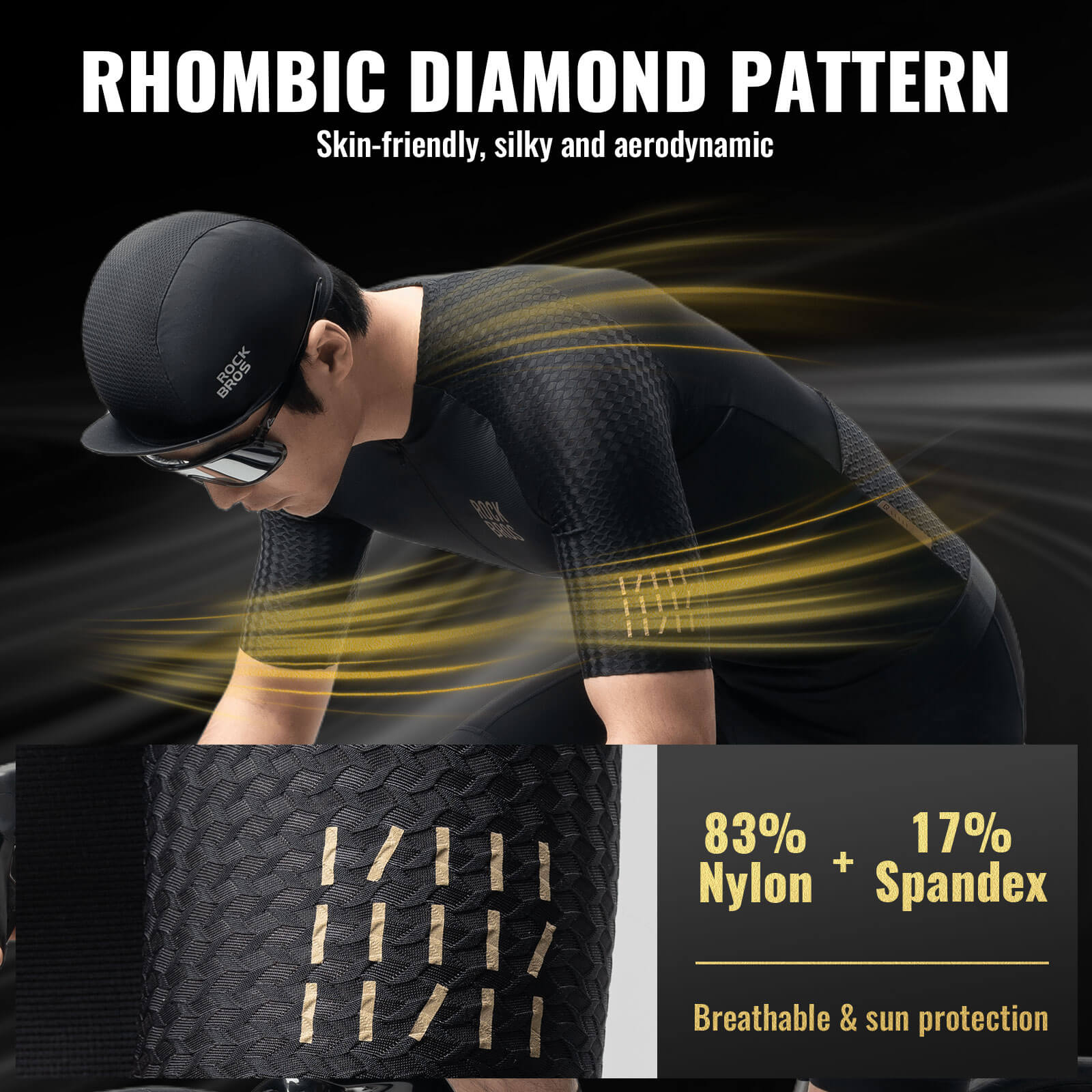 Gold Series Short-Sleeve Cycling Jersey - Image 3