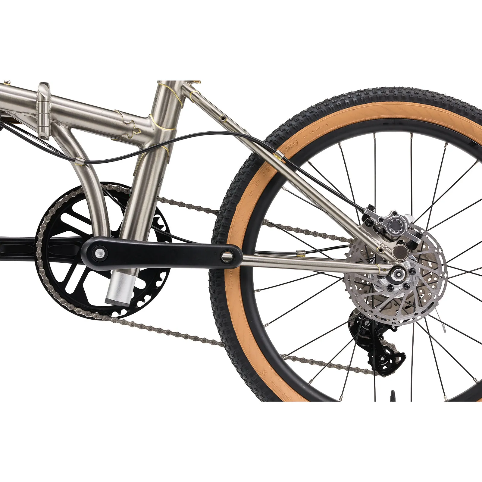 Gravis Folding Bike 20 Inch Chromoly 9-Speed Disc Brake - Image 18