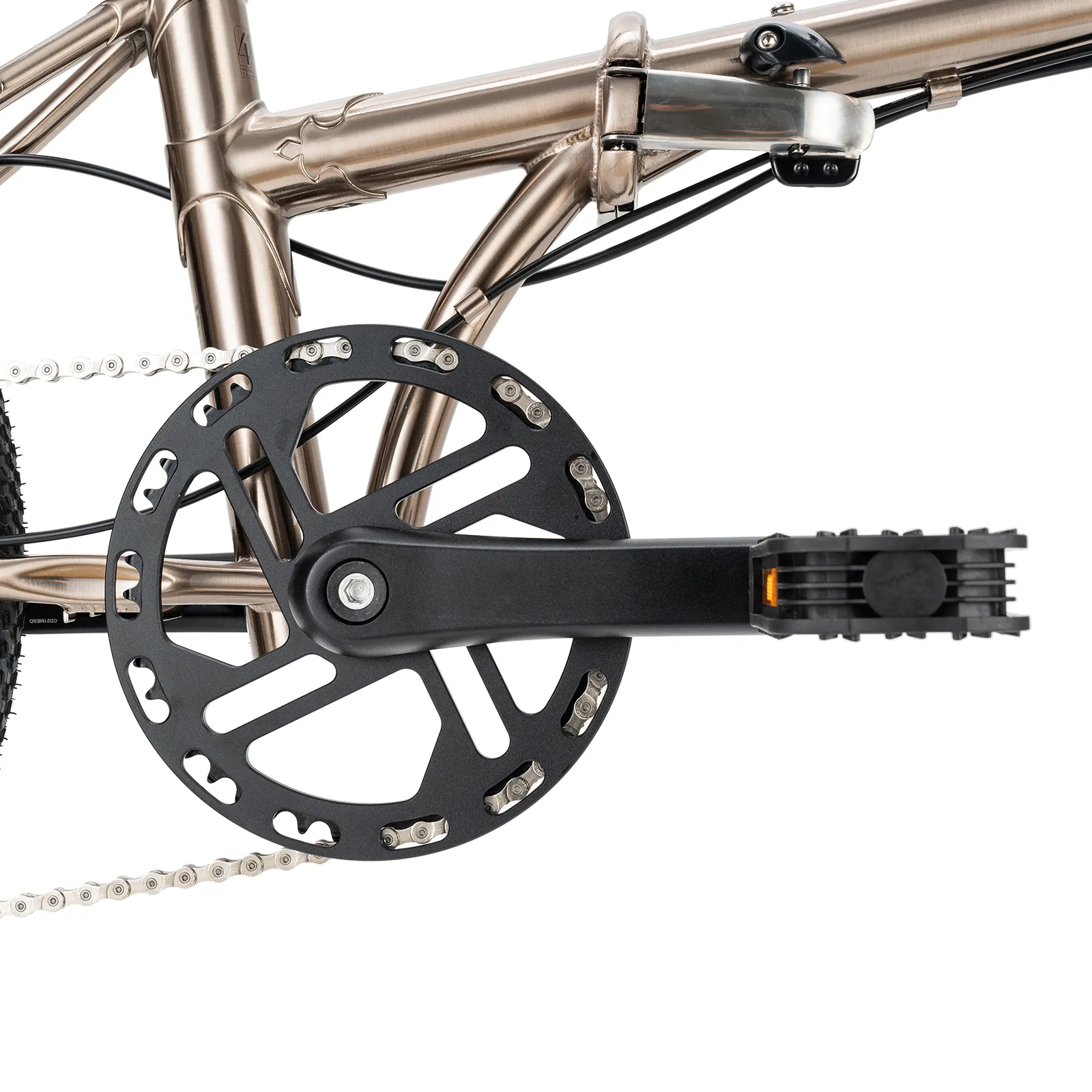 Gravis Folding Bike 20 Inch Chromoly 9-Speed Disc Brake - Image 26