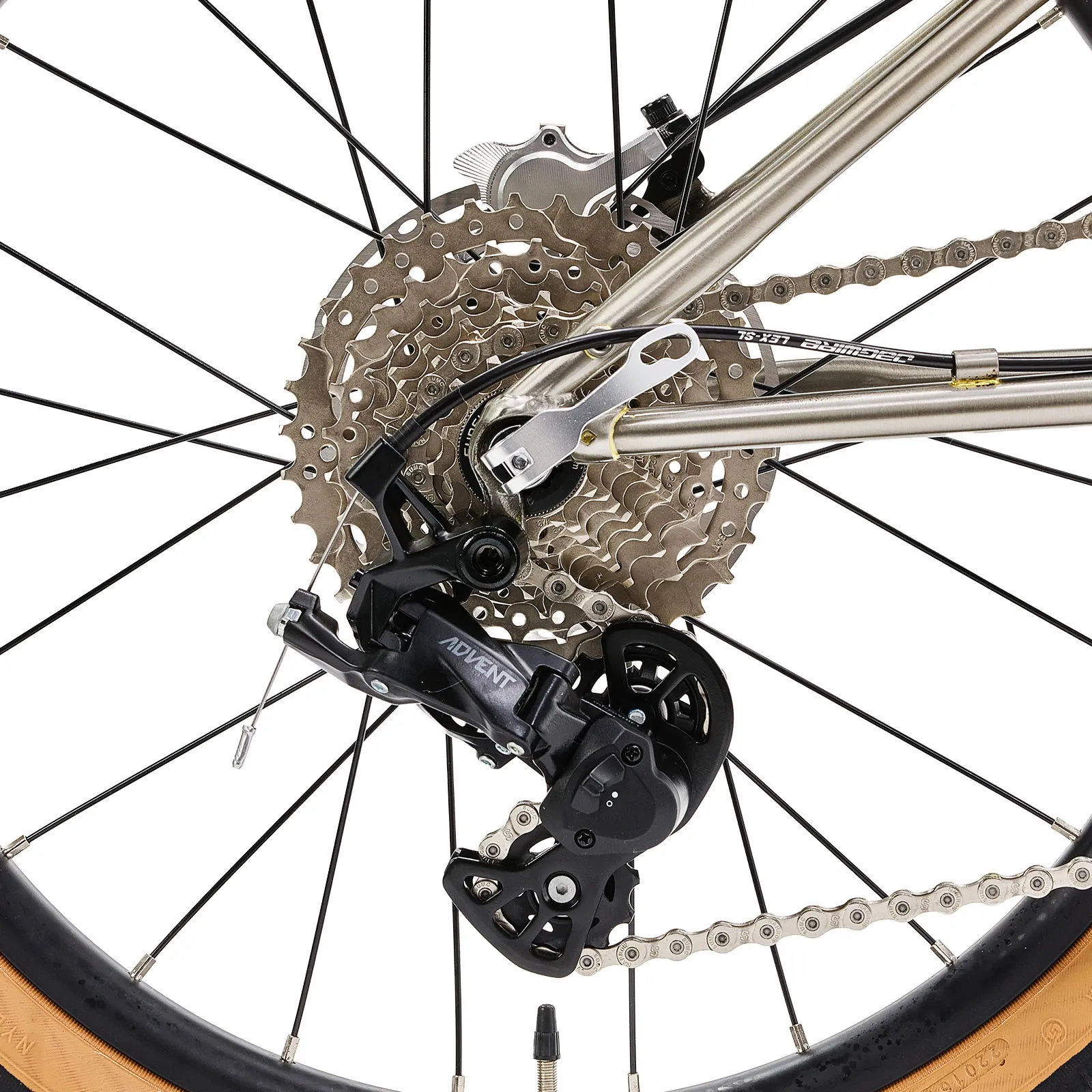 Gravis Folding Bike 20 Inch Chromoly 9-Speed Disc Brake - Image 6