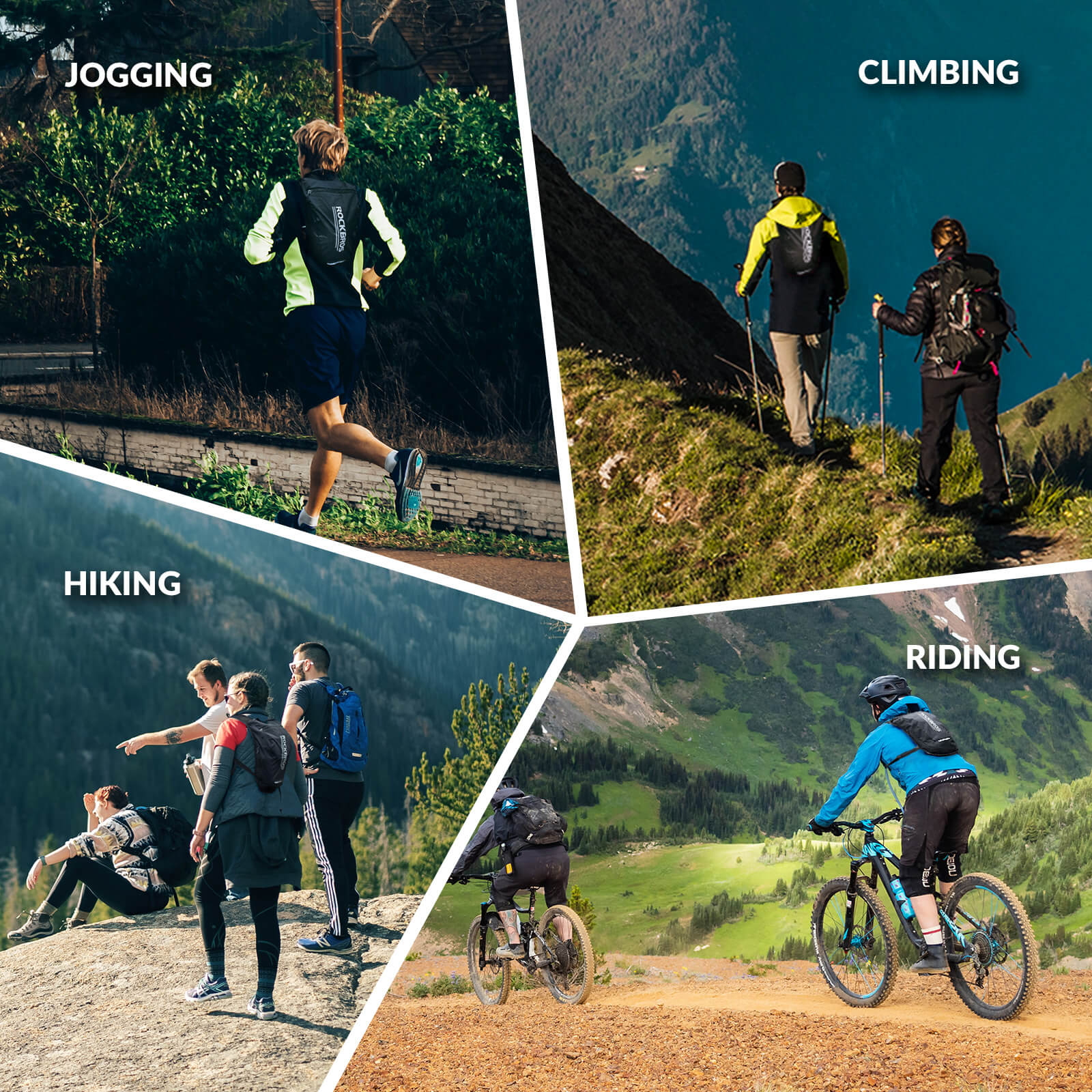 H2O Outdoor Backpack with Hands-Free Water Bladder - Image 5