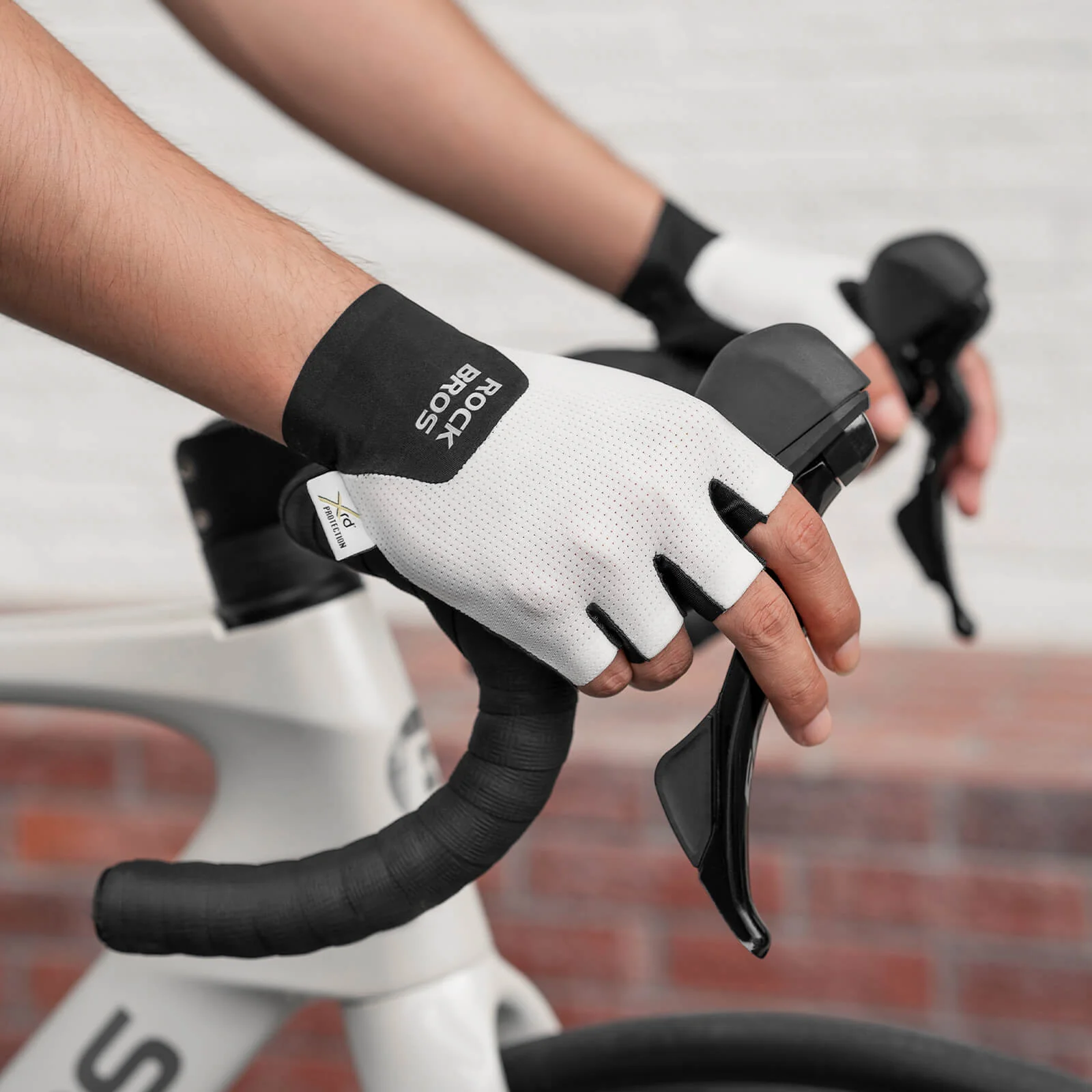 Half Finger Cycling Gloves Shock-Absorbing Poron XRD Padding - Image 6