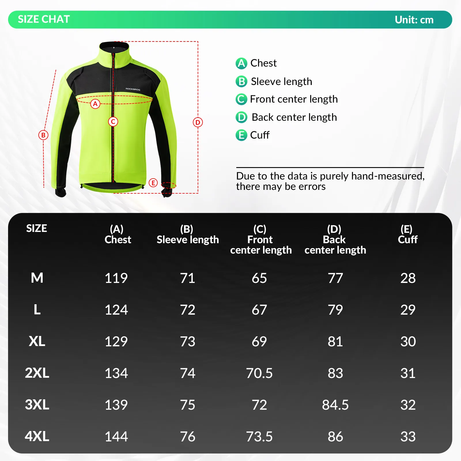 Hi-Vis Thermal Cycling Jacket Water-Resistant Fleece Gear for Winter - Image 6