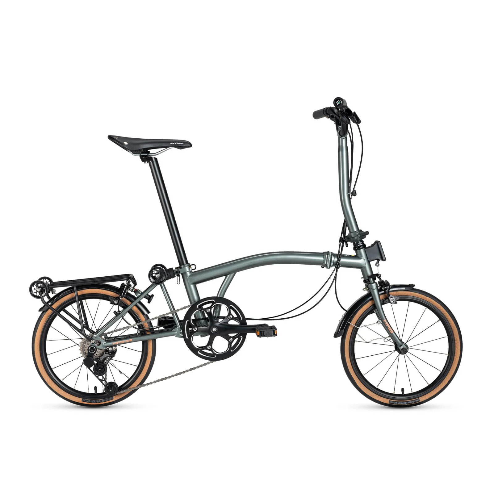 HRS Folding Bike 16 Inch Urban Commuter - Image 5