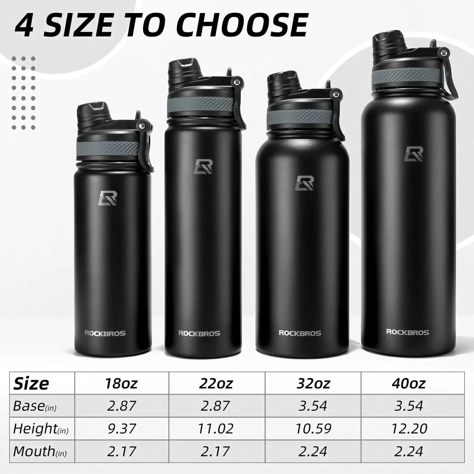 Insulated Vacuum Water Bottle 550ml/650ml - Image 7