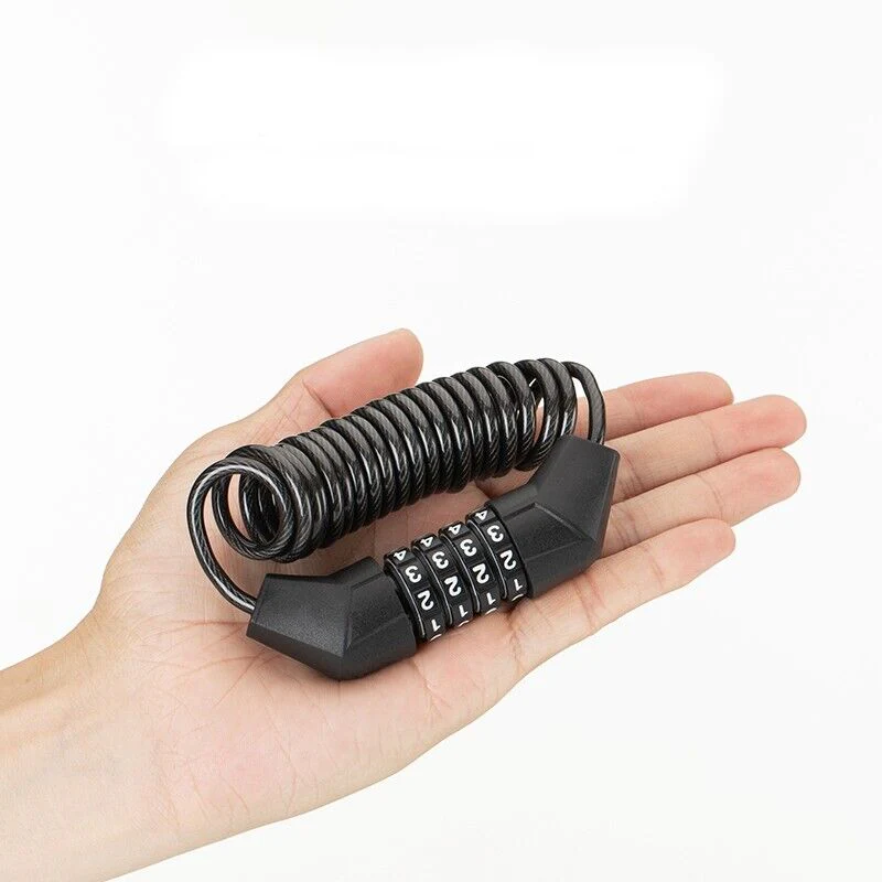 JIN Bicycle Cable Lock Bike Anti-theft Lock Mini 1.5m Bicycle Security Password - Image 7