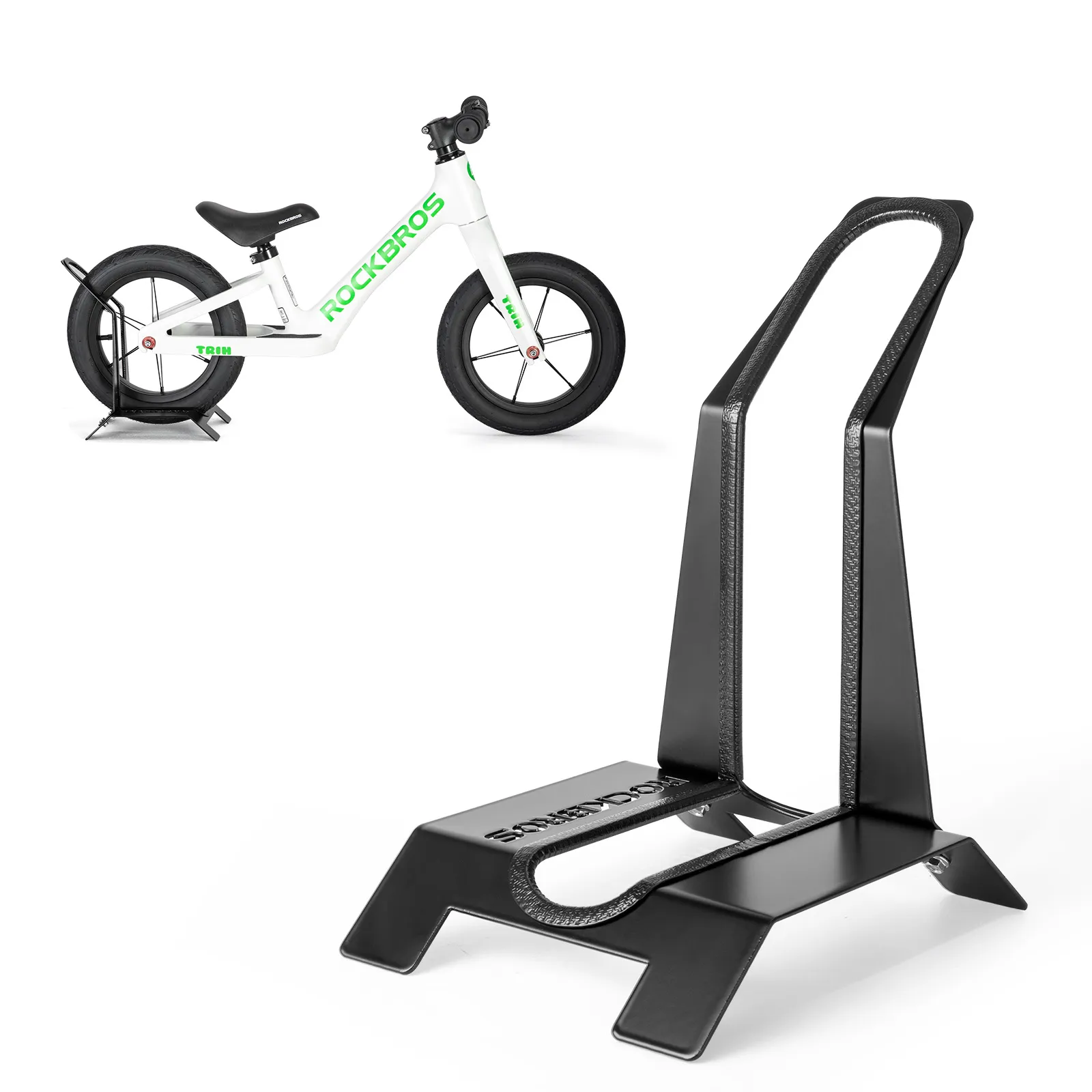 Kids L-Shape Bike Stand for 12 Inch Bicycles - Image 2