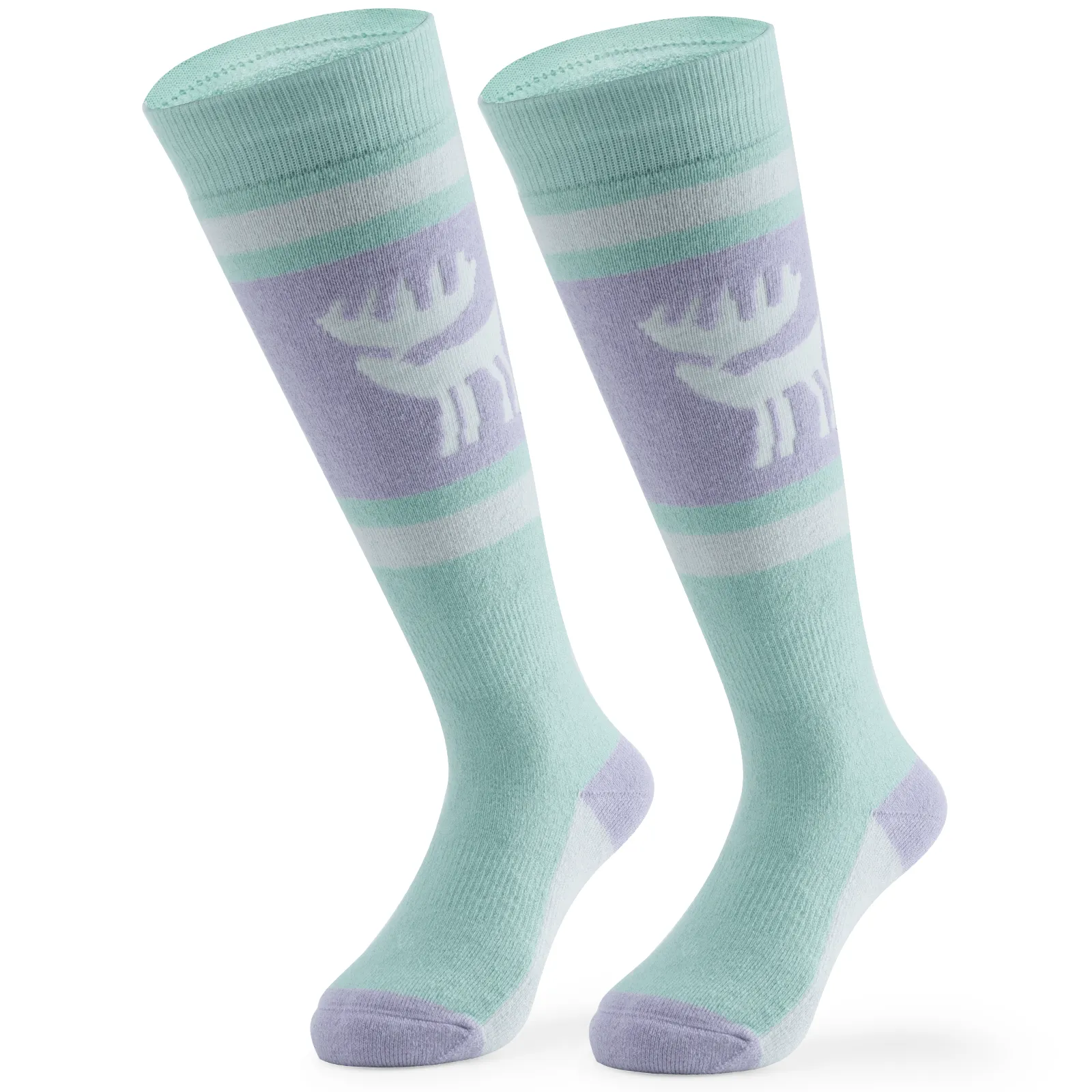 Kids Merino Wool Ski Socks Breathable Thermal - Image 19