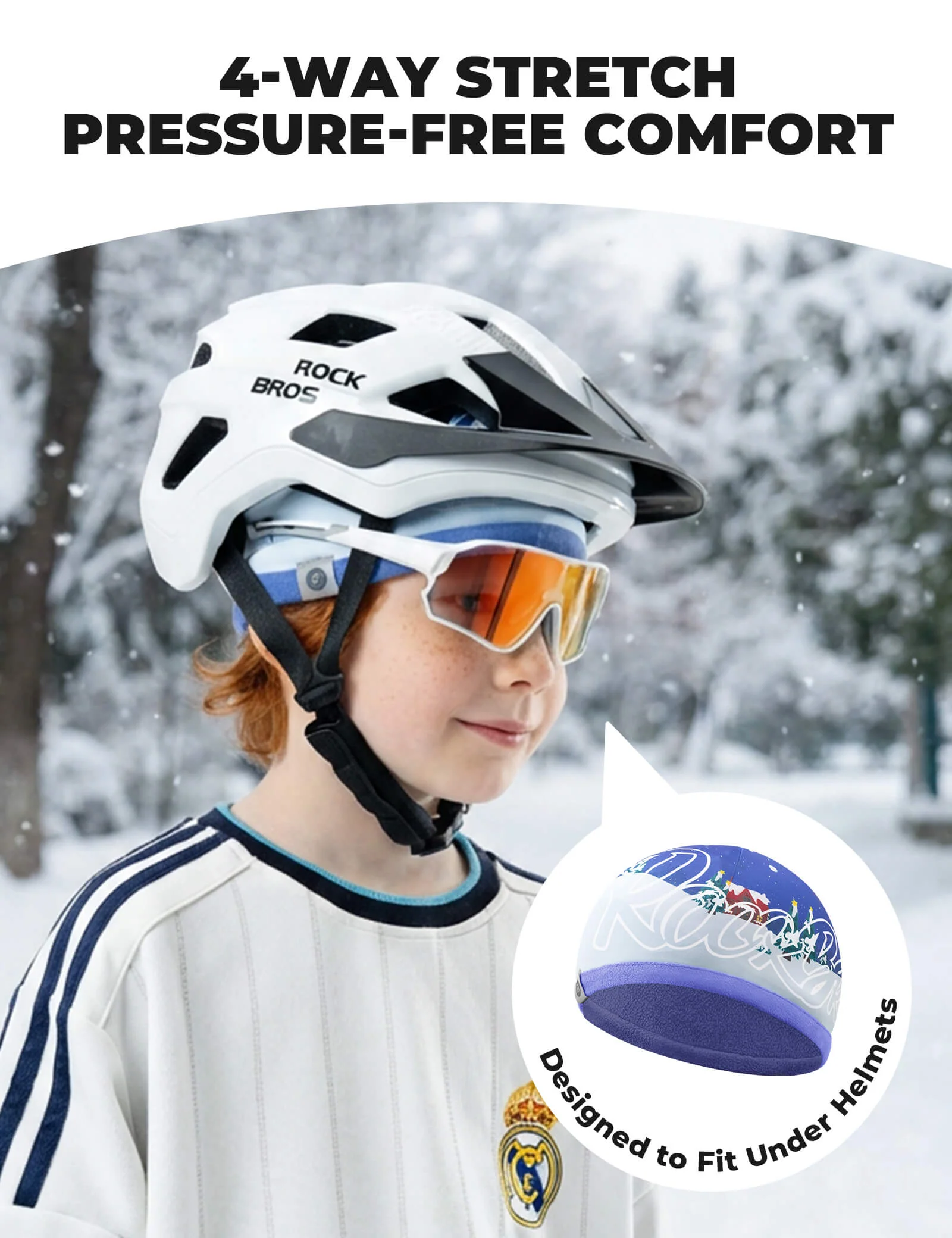 Kids Outdoor Polar Fleece Sports Balaclava - Image 14