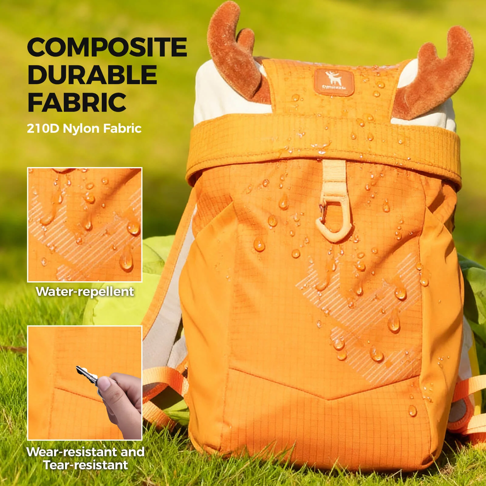 Kids Water-Repellent Hiking Backpack 8L - Image 14