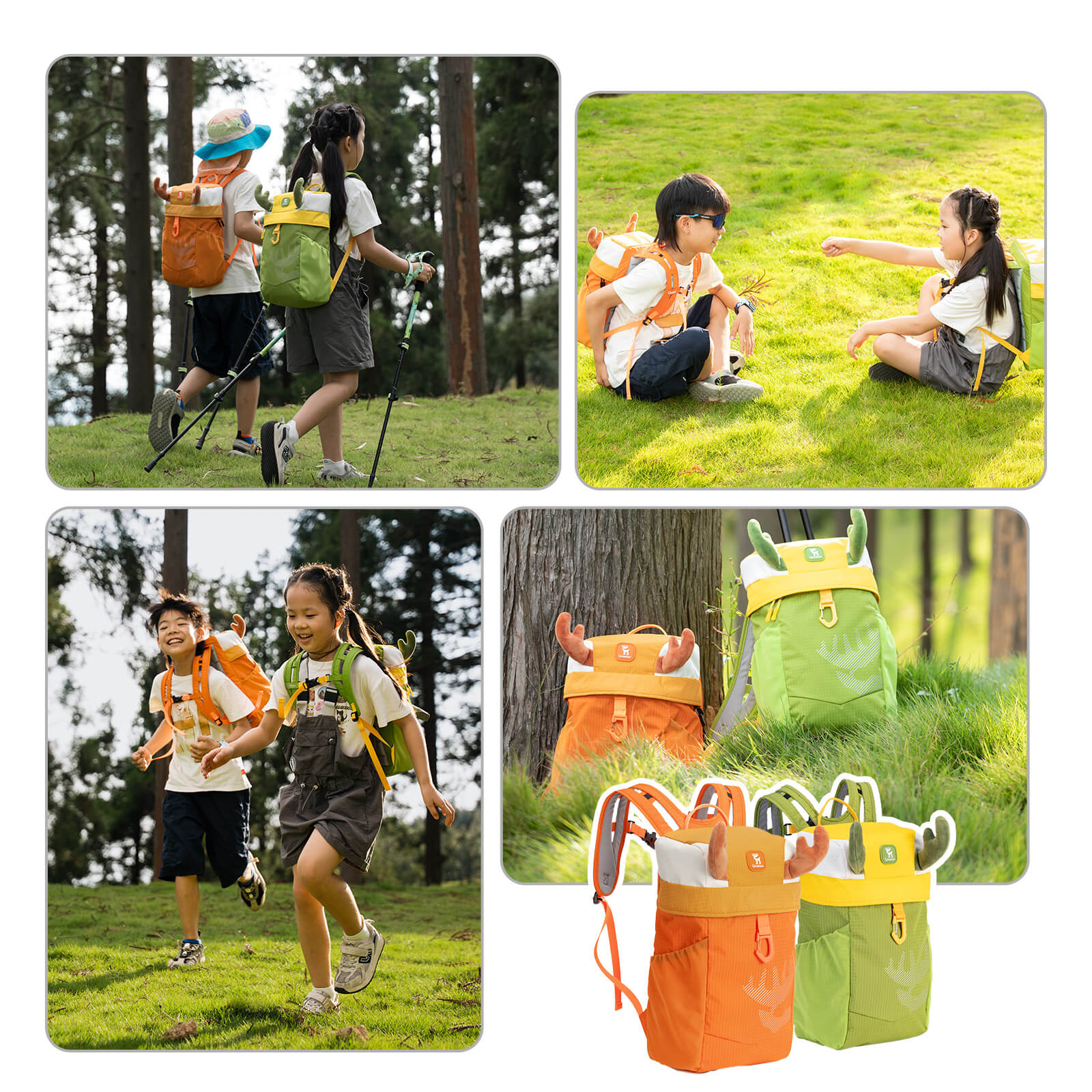 Kids Water-Repellent Hiking Backpack 8L - Image 16