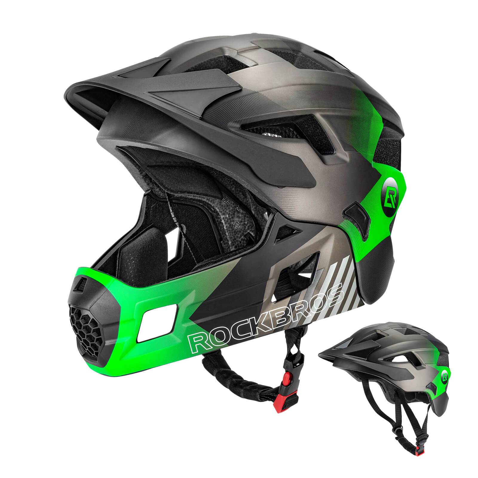 KoalaGuard Kids Bike Helmet with Adjustable Visor Rear Light Compatible TS-61 - Image 9