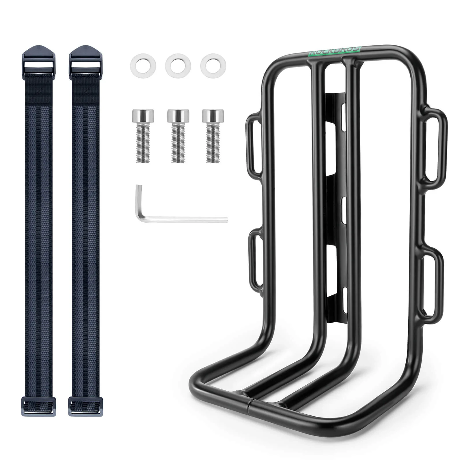 Lightweight Bike Front Fork Rack & Cargo Bag Set - Image 2