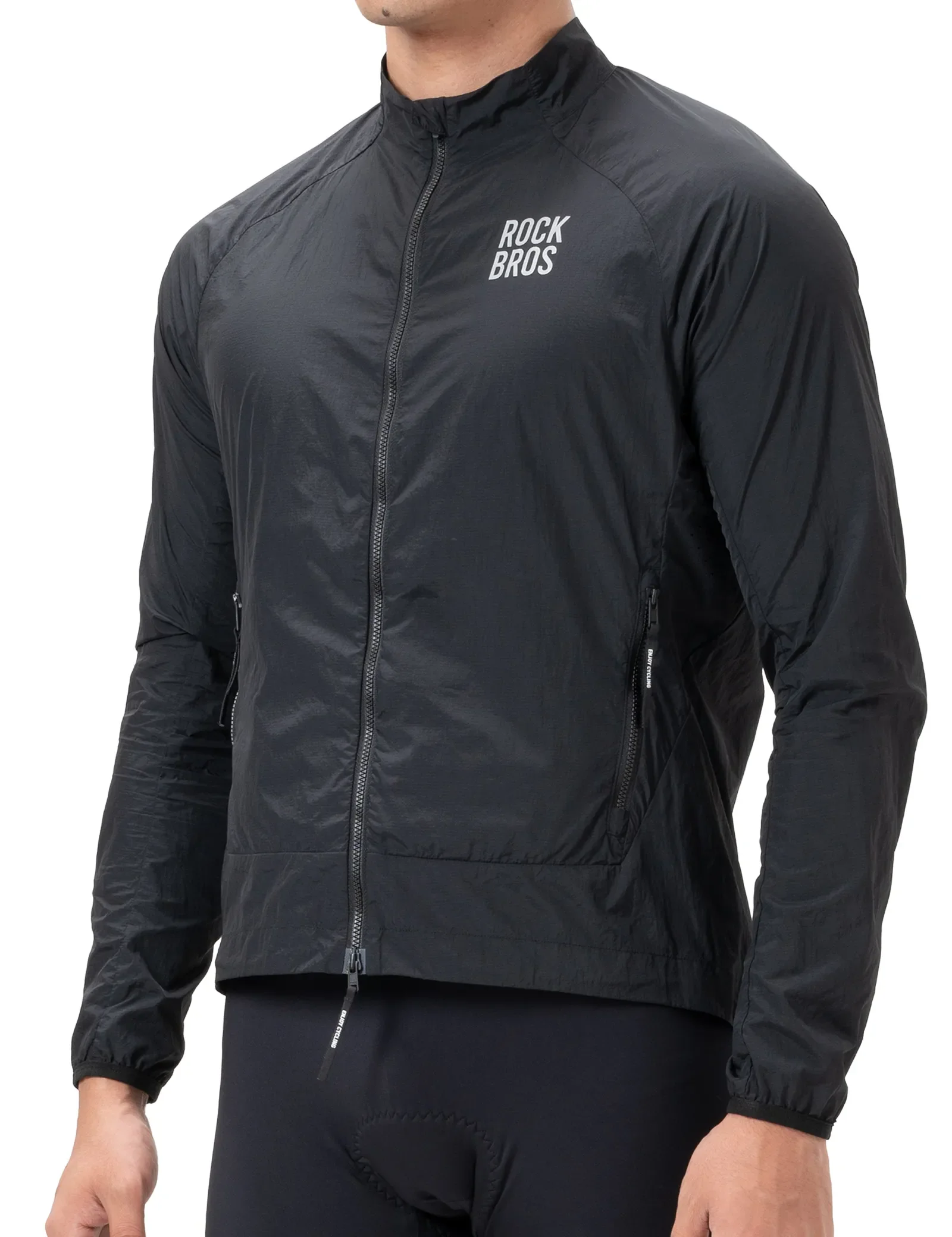 Lightweight Cycling Wind Jacket Packable Unisex - Image 2