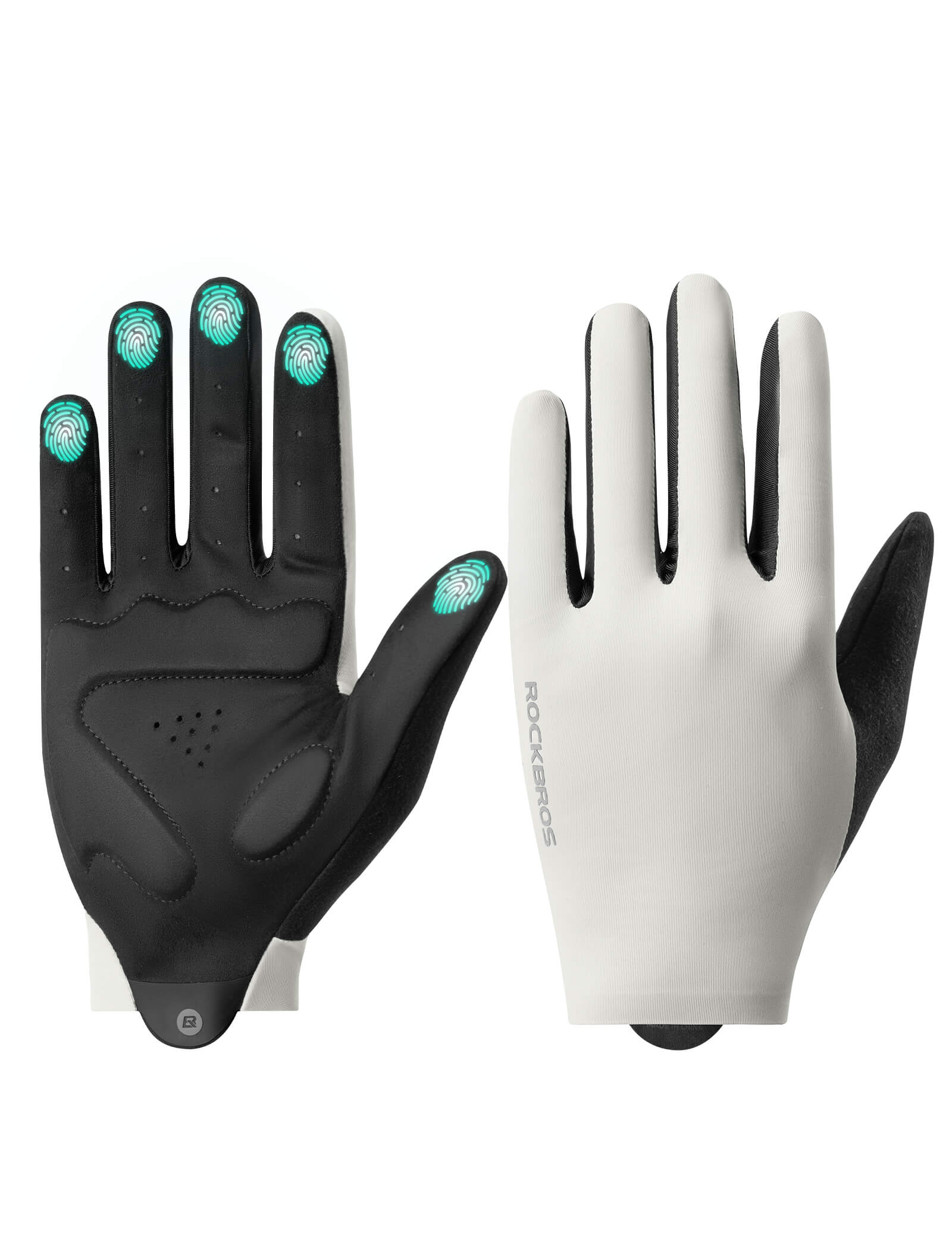 Lightweight Full-Finger Cycling Gloves with Touchscreen Tech Friendly - Image 8