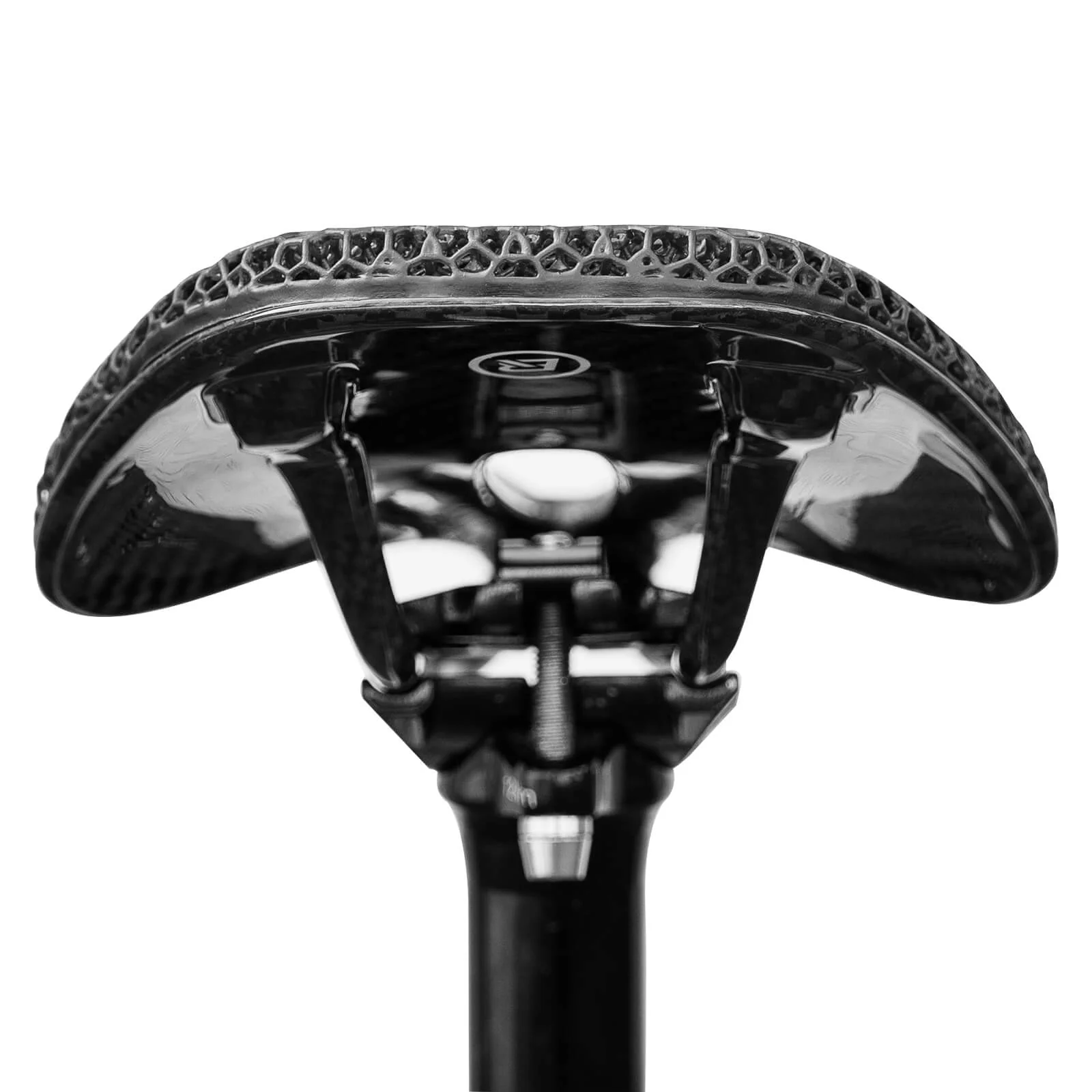 Lightweight Performance Carbon Fiber 3D Printed Bike Saddle - Image 4