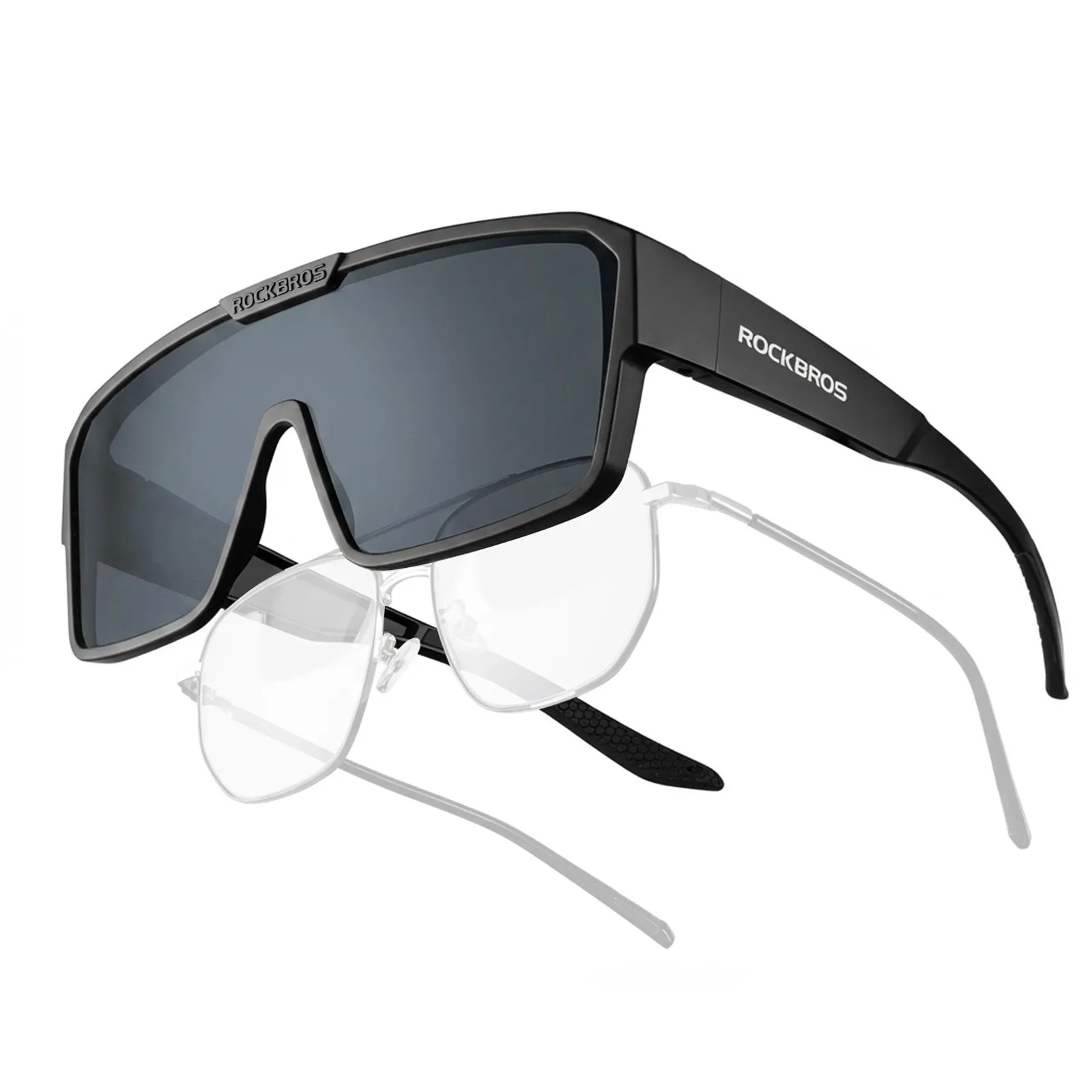 Lightweight Polarized Fit Over Cycling Sunglasses for Prescription Glasses UV400 SP348 - Image 16