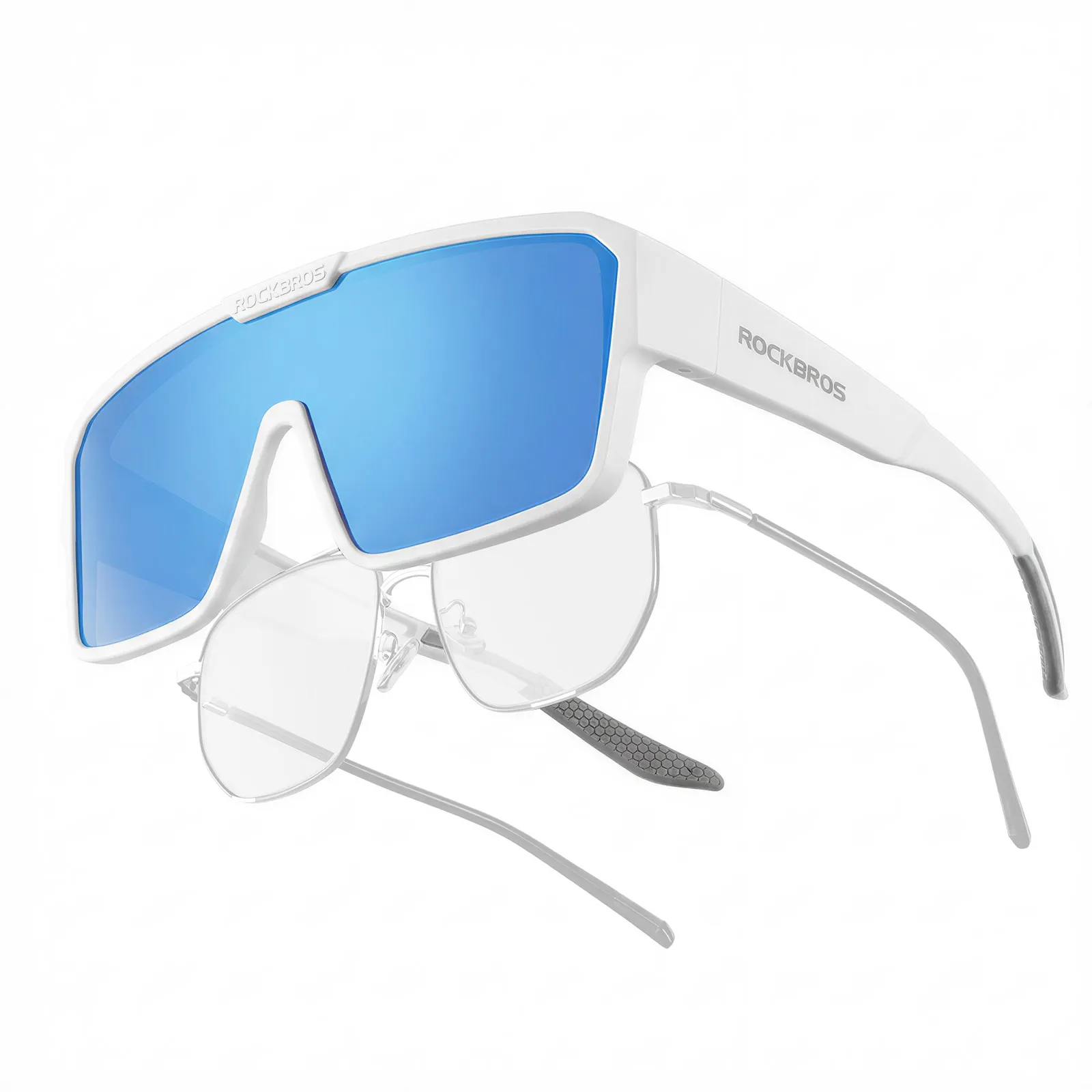 Lightweight Polarized Fit Over Cycling Sunglasses for Prescription Glasses UV400 SP348 - Image 2