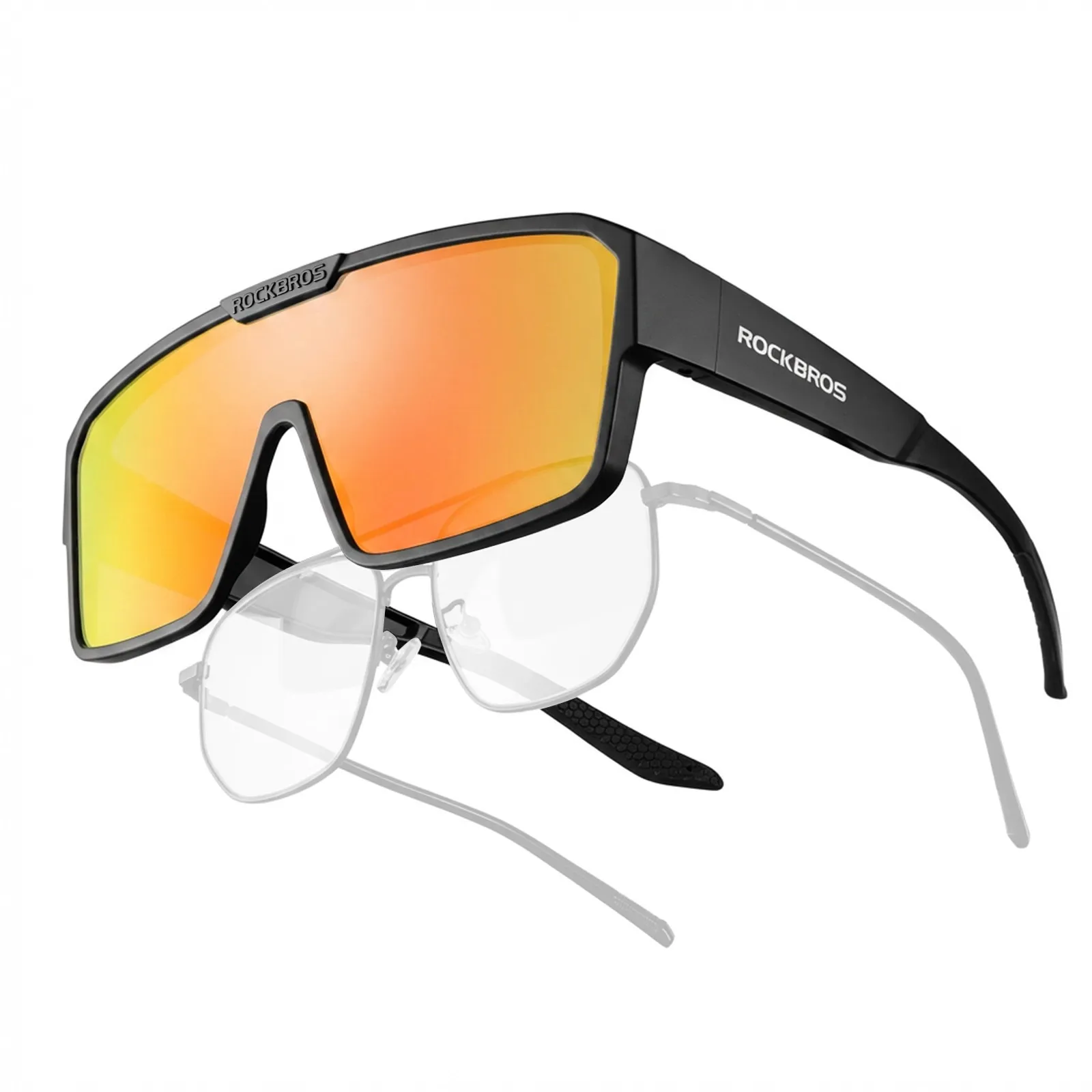 Lightweight Polarized Fit Over Cycling Sunglasses for Prescription Glasses UV400 SP348 - Image 23