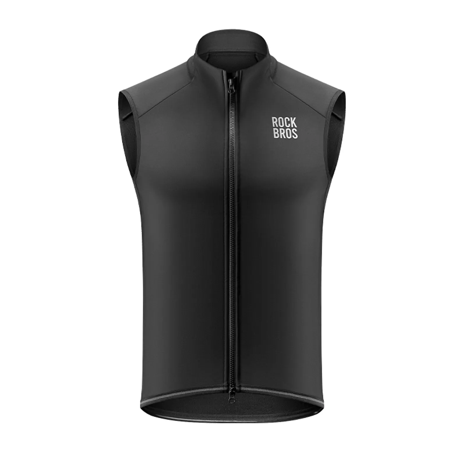 Men’s Cycling Vest Dual Zip Fleece Inner