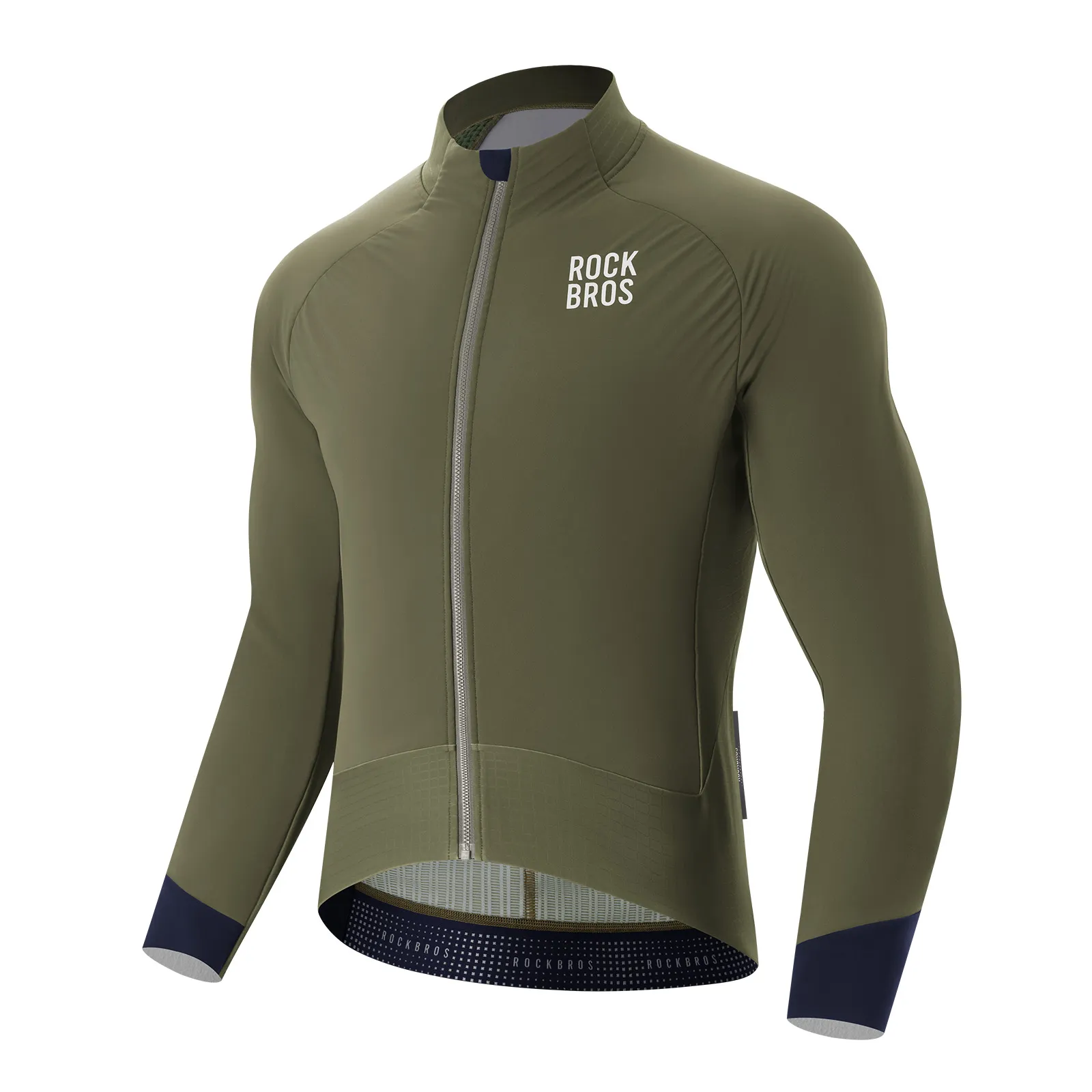 Men’s Outdoor Cycling Jacket with Reflective Details Breathable Fit - Image 13