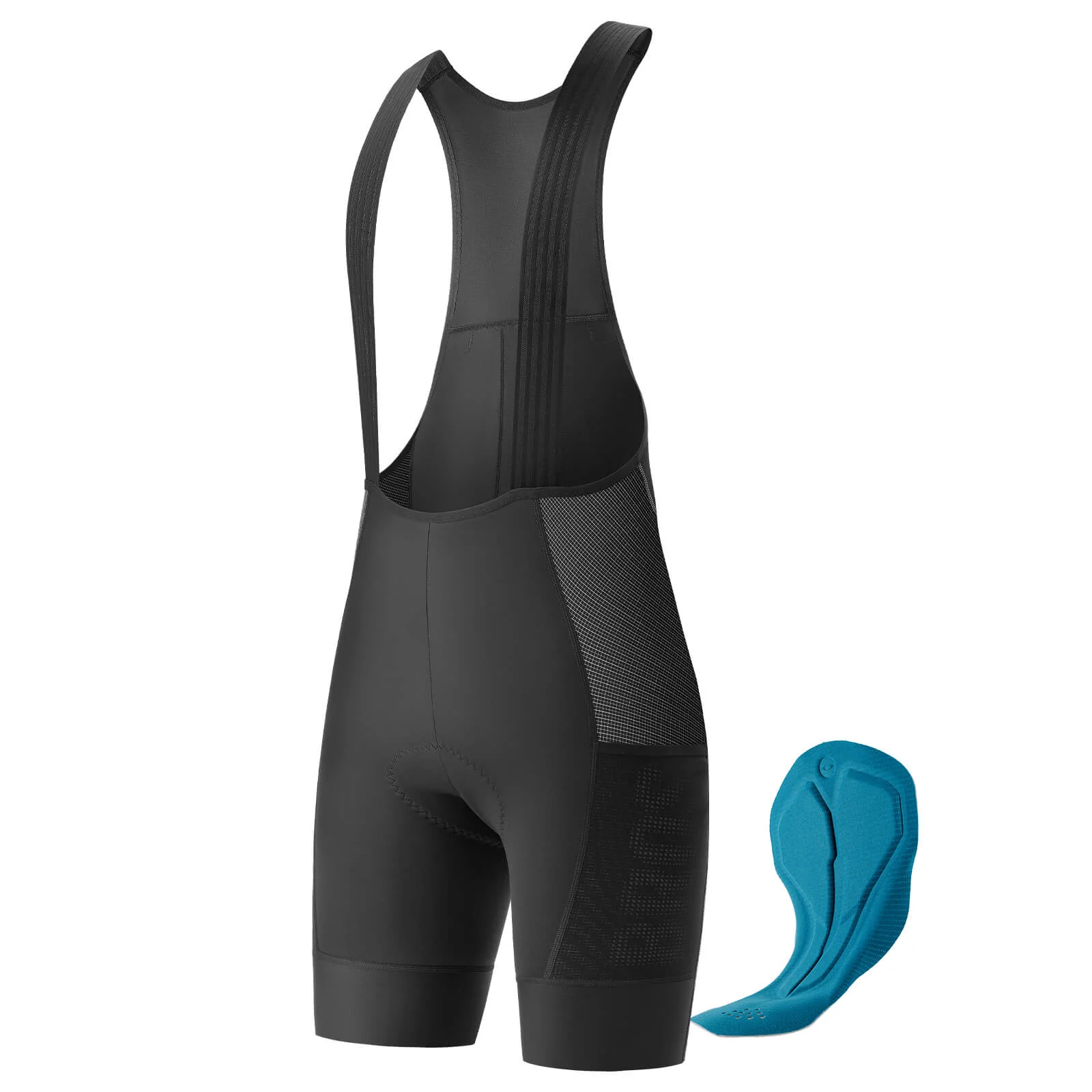 Men’s Summer Cycling Bib Shorts with Italian Dual-Arrow Durable Ride