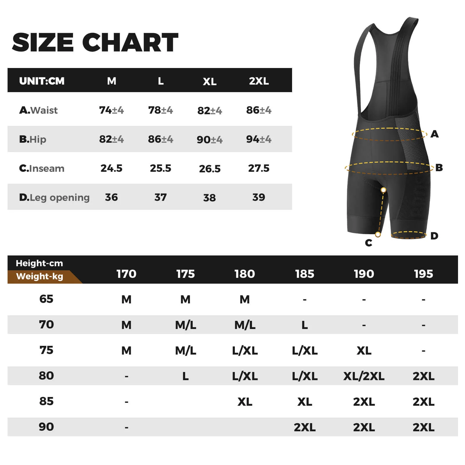 Men’s Summer Cycling Bib Shorts with Italian Dual-Arrow Durable Ride - Image 8