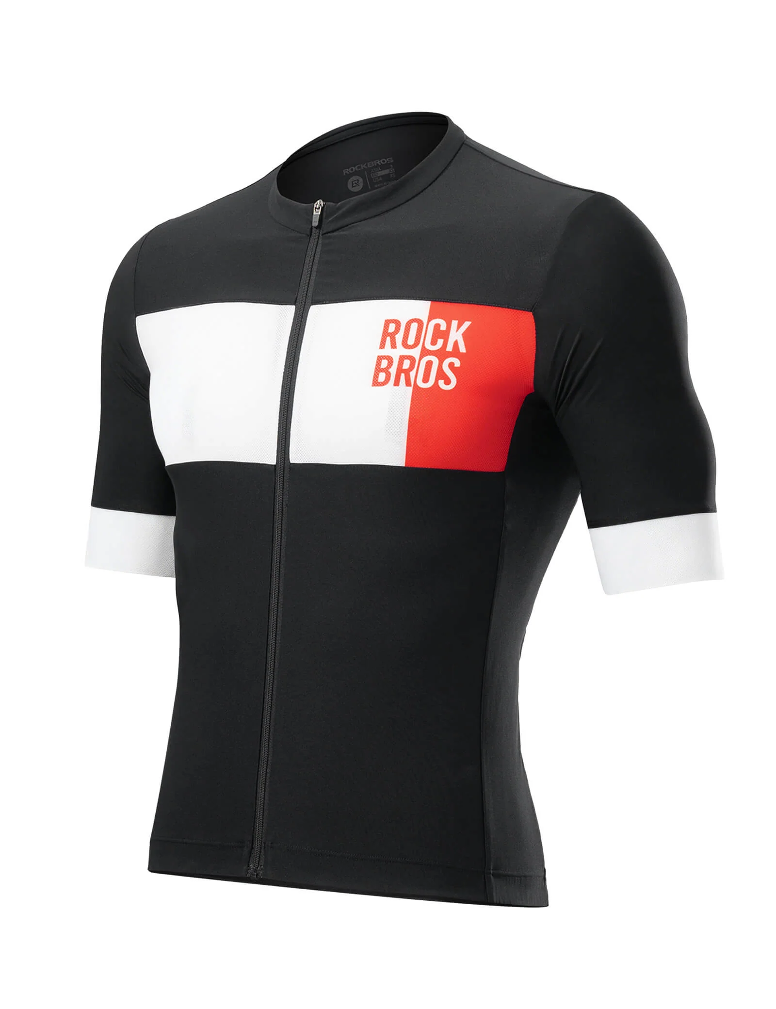 Men’s Summer Short Sleeve Cycling Jersey Breathable Colourblock