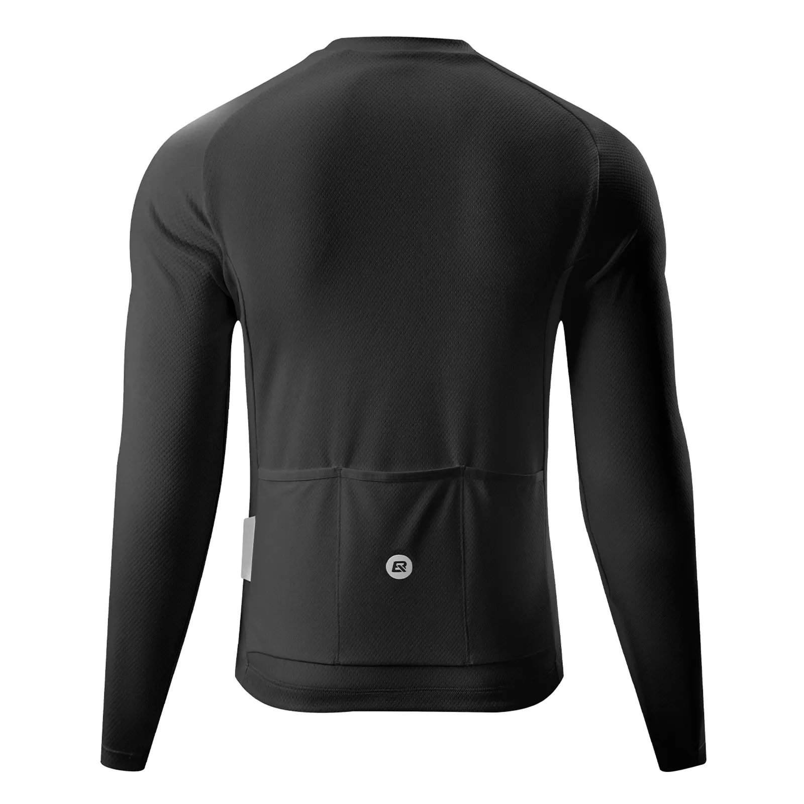 Men's Long Sleeve Half Zip Cycling Jersey Lightweight Breathable Zephyra - Image 2