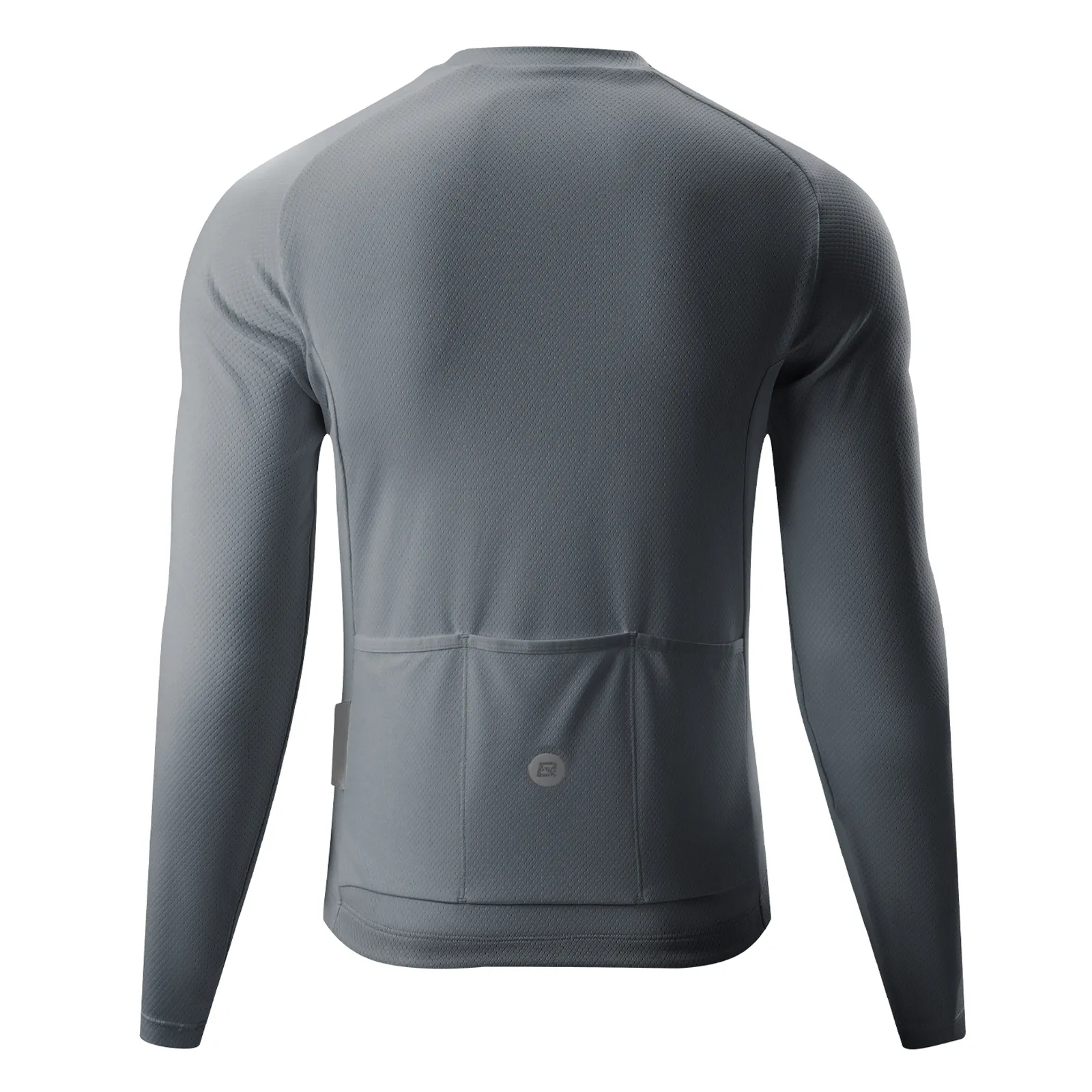 Men's Long Sleeve Half Zip Cycling Jersey Lightweight Breathable Zephyra - Image 8