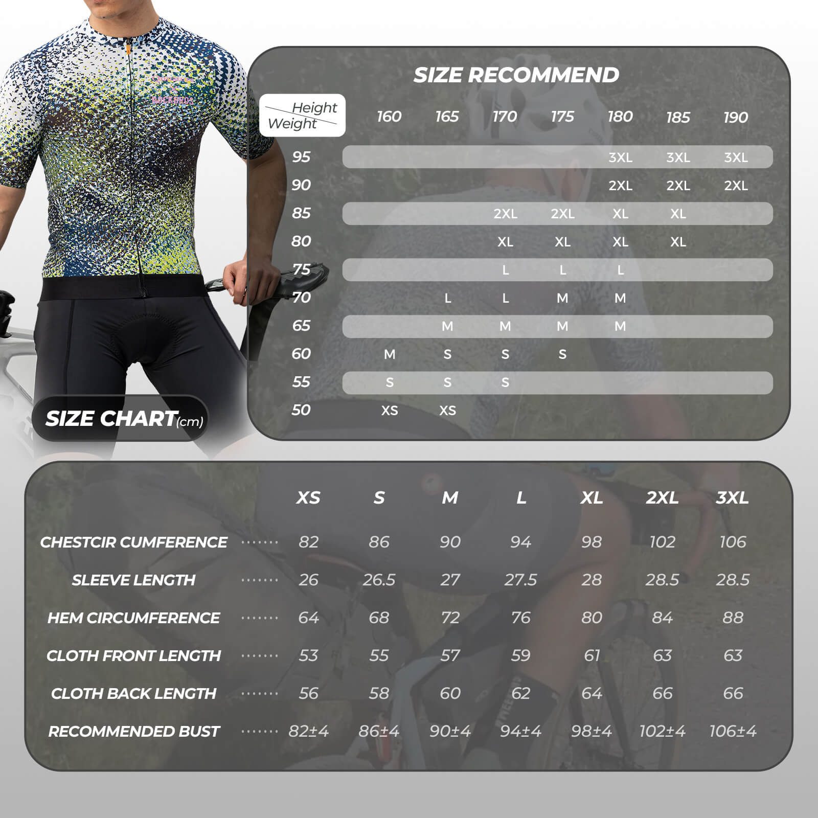 Men's Short-Sleeve Camouflage Reflective Cycling Jersey - Image 6