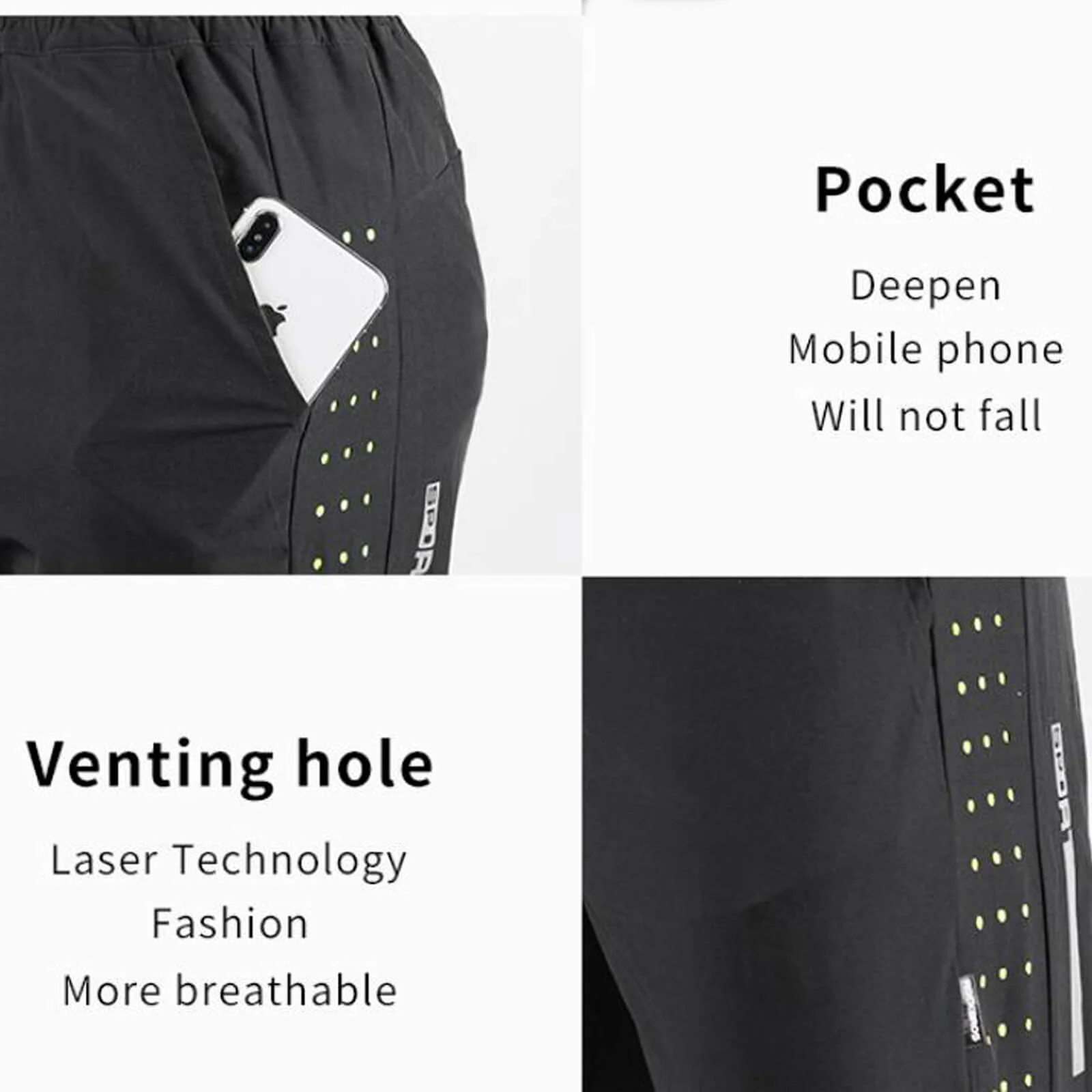 Men's Training Shorts with Anti-Chafe Liner - Image 4