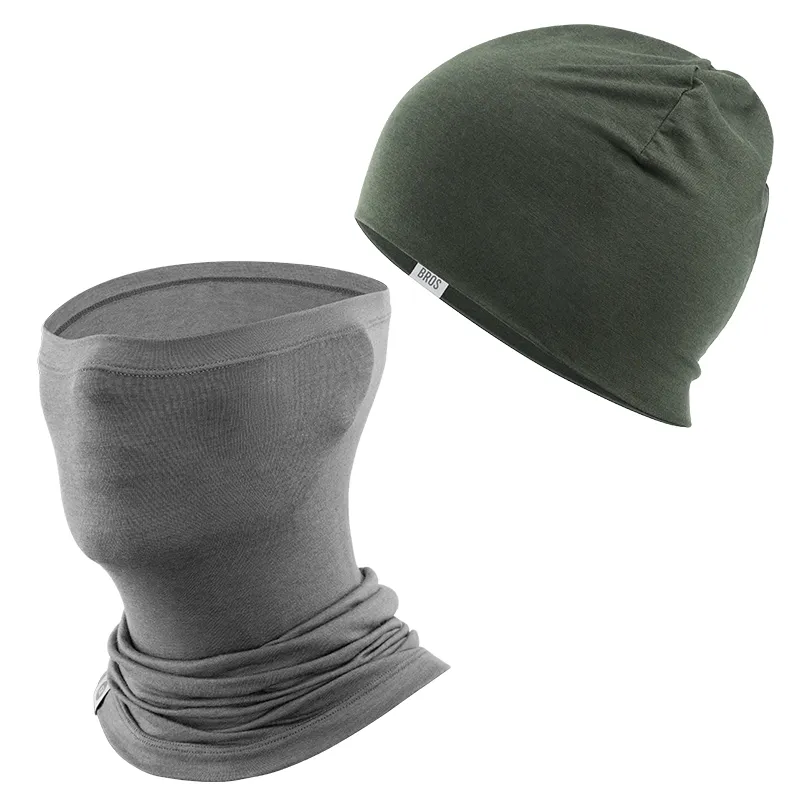Merino Wool Cycling Cap & Face Mask Bundle - Image 10