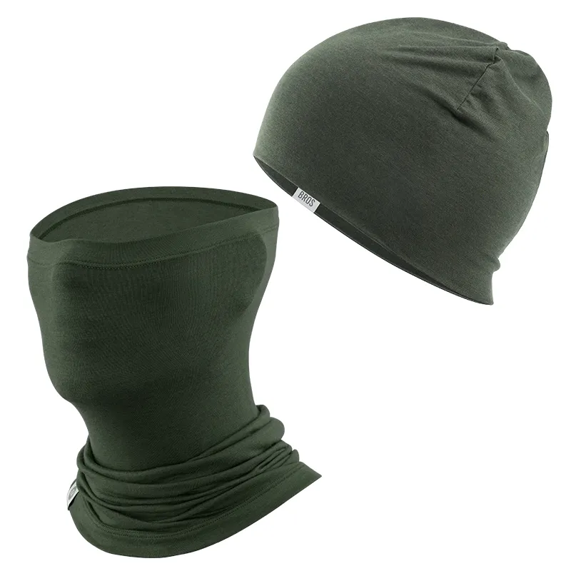 Merino Wool Cycling Cap & Face Mask Bundle - Image 11